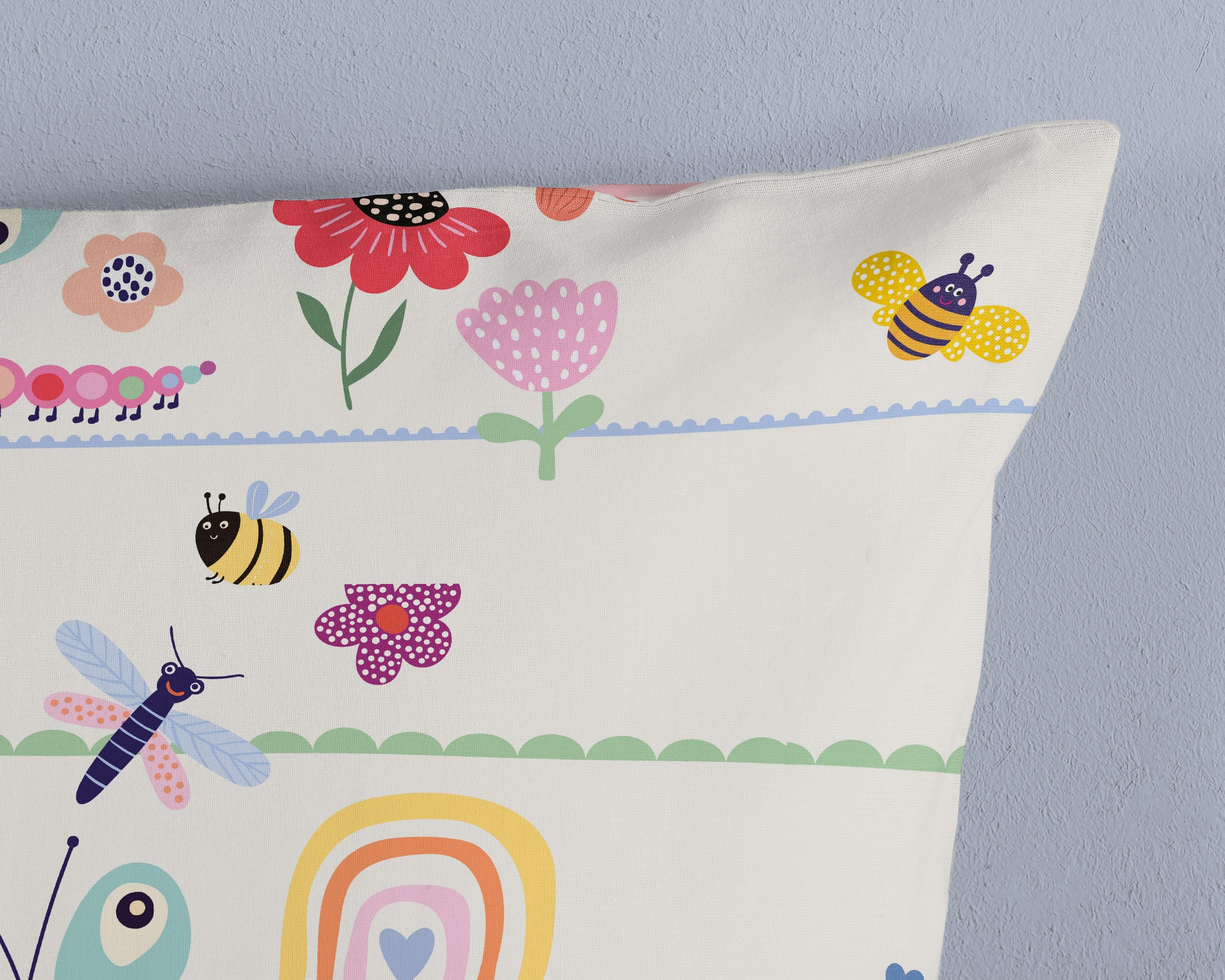 good morning Kinderbettwäsche »Rinke« 2 Baumwolle, Renforcé, Wendeoptik, Kind, Baby, Mädchen