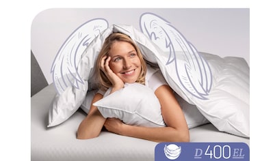 Schlafstil Daunenbettdecke »D400«, extraleicht, Füllung 90% Daunen, 10% Federn, Bezug... kaufen