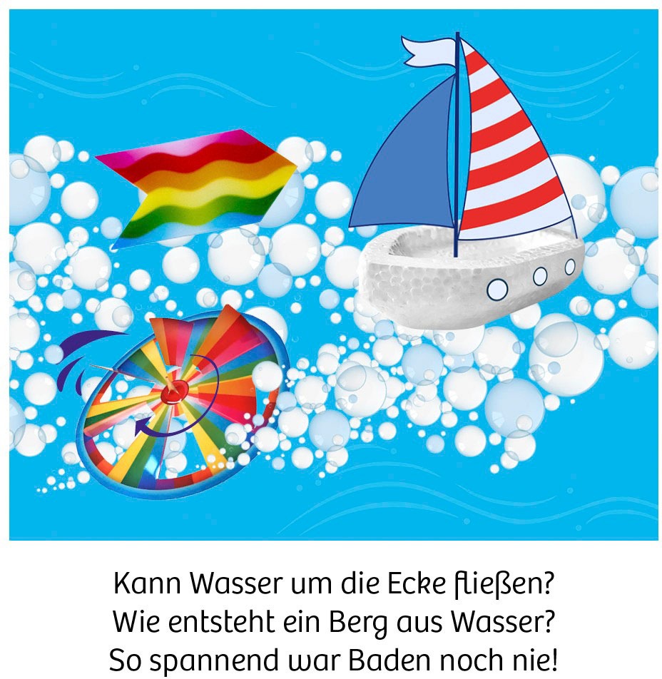 Kosmos Experimentierkasten »Experimente für die Badewanne«, Made in Germany