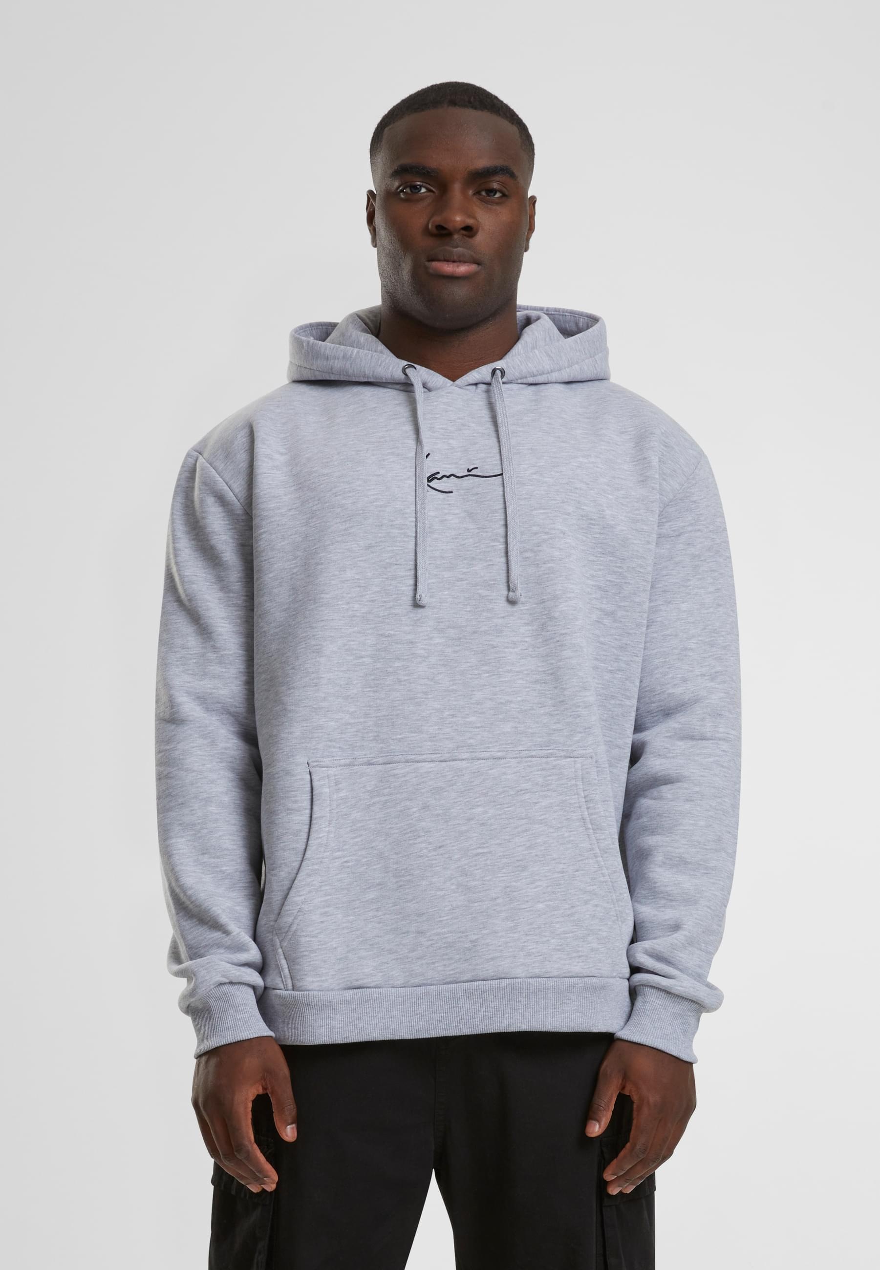 Karl Kani Sweatshirt »Karl Kani Männer KKMQ32061GRY Small Signature Hoodie ash grey«