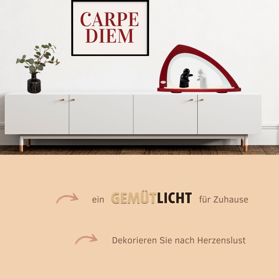 Weigla LED Schwibbogen »Weihnachtsdeko«, Leerbogen zum Selbstbestücken, asymmetrisch