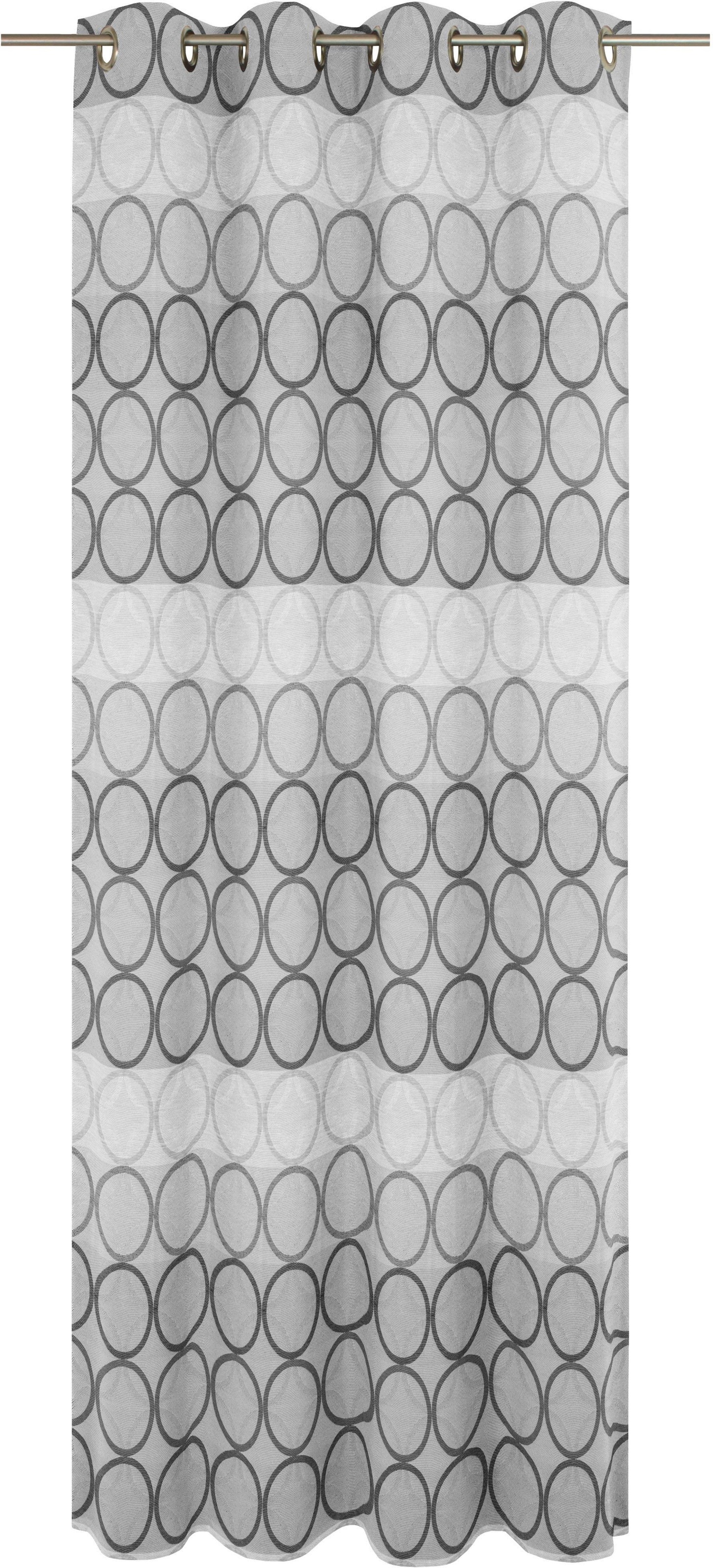 Wirth Vorhang "Zirbello" Ösen 1 Stk. tlg. günstig online kaufen