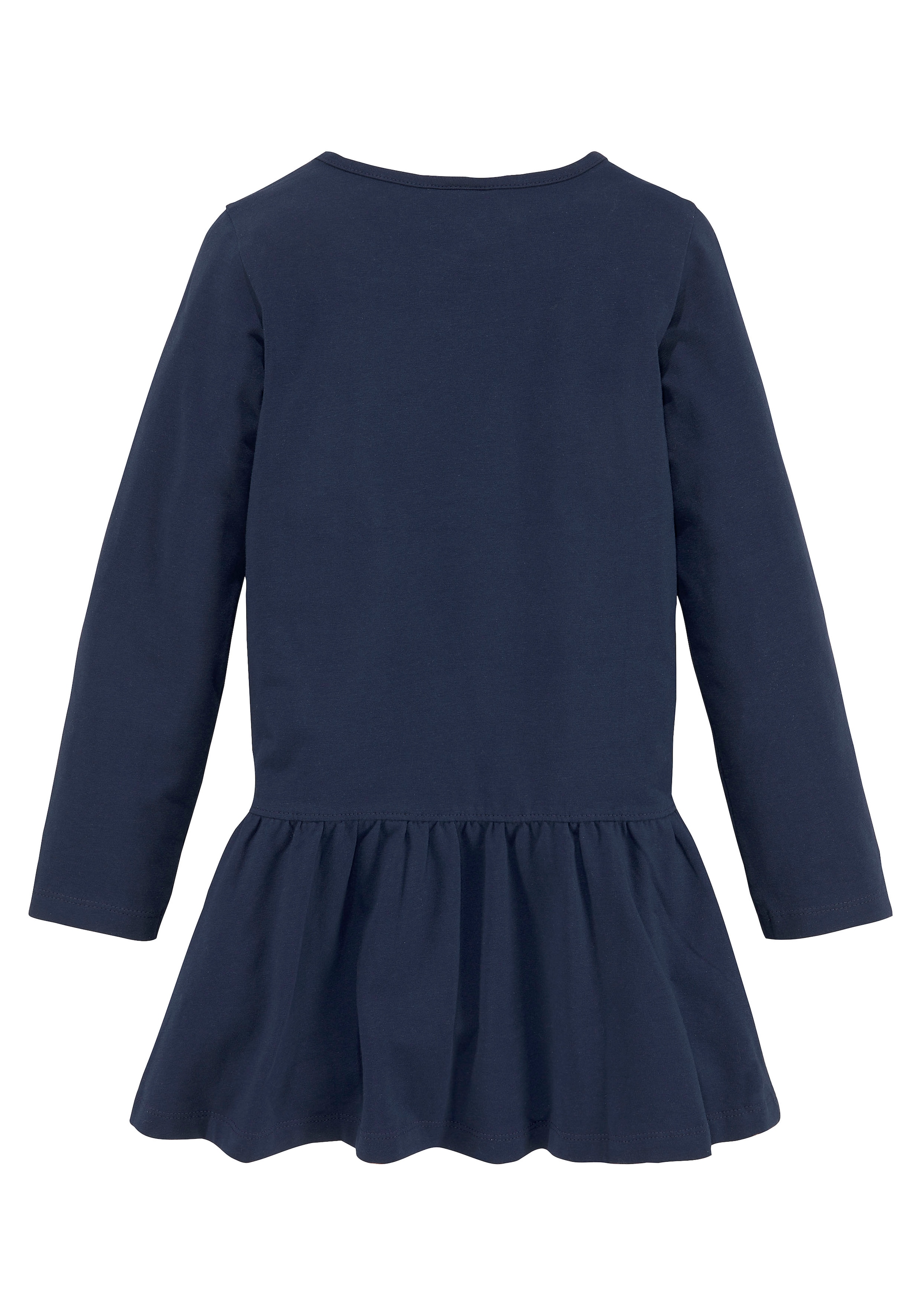 Jerseykleid mit GLITZER BAUR KIDSWORLD glitzerndem TAG«, »HAPPY | Print ▷ für