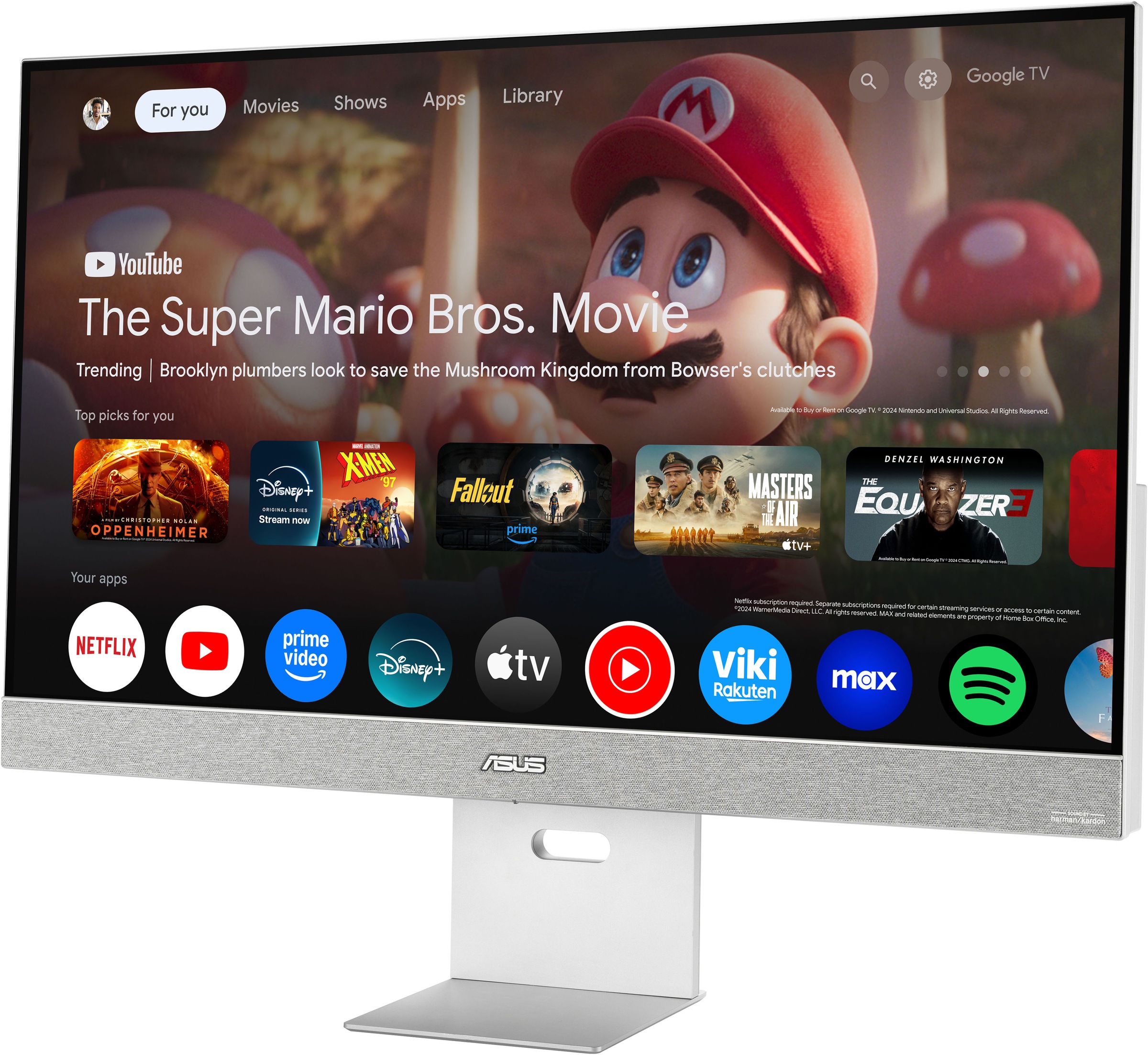 Asus Smart Monitor »MS32UC« 80 cm/32 ″  3840 x 2160 px 5 Reaktionszeit 60 Hz