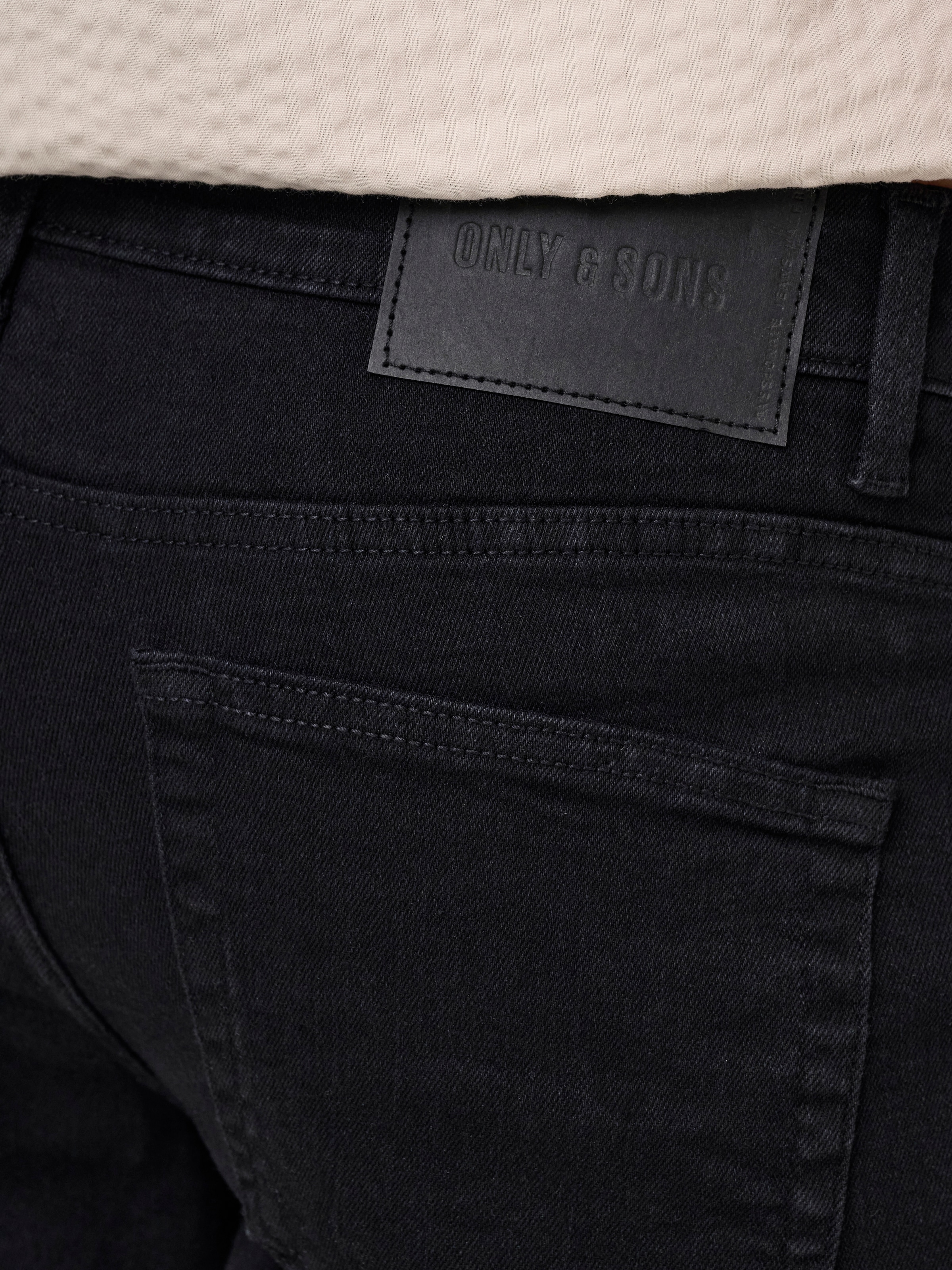 ONLY & SONS Shorts »ONSPLY BLKD 9041 PIM DNM SHORTS«