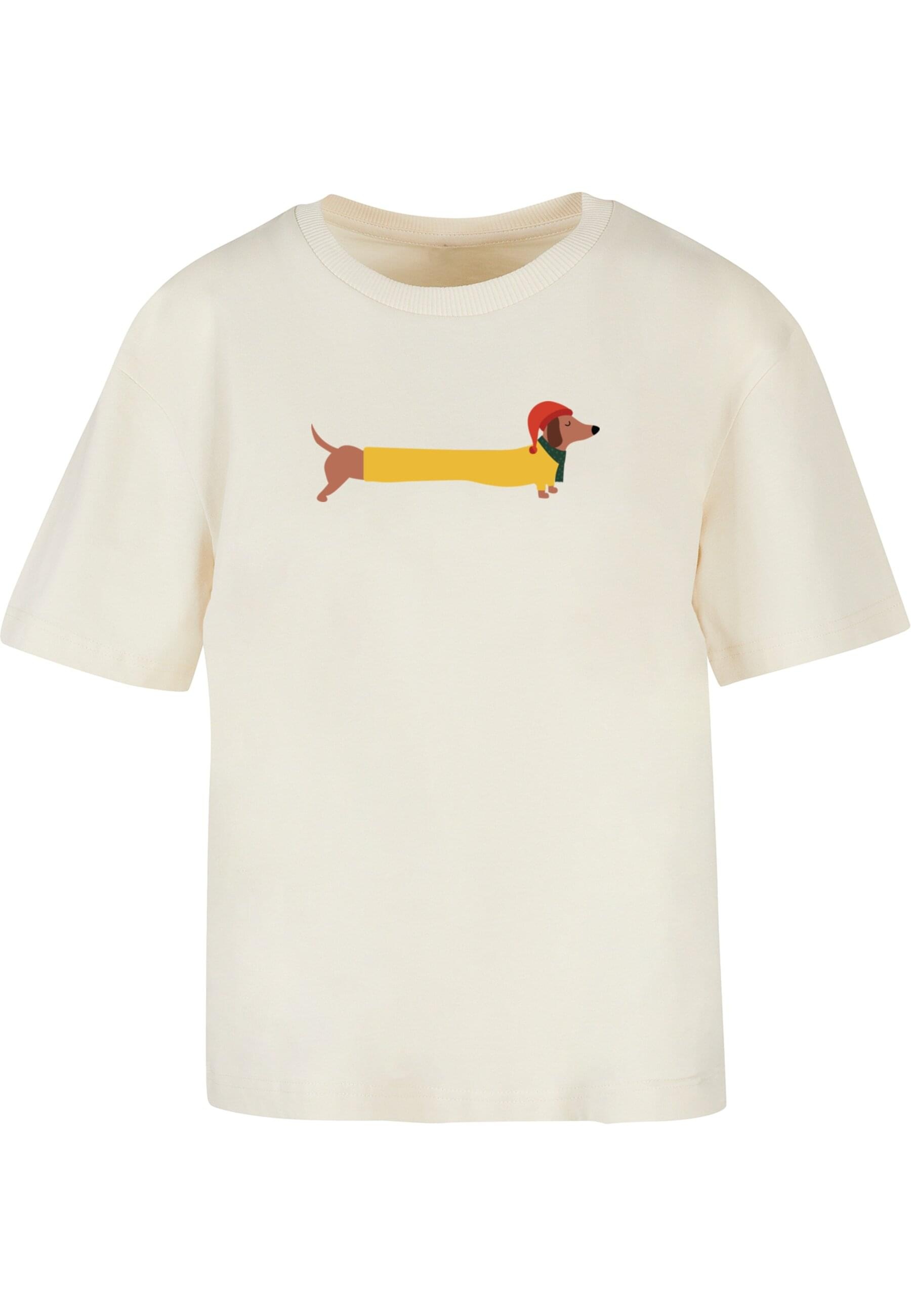 Merchcode T-Shirt "Merchcode Ladies Christmas Dog Tee" 1 Stk. günstig online kaufen