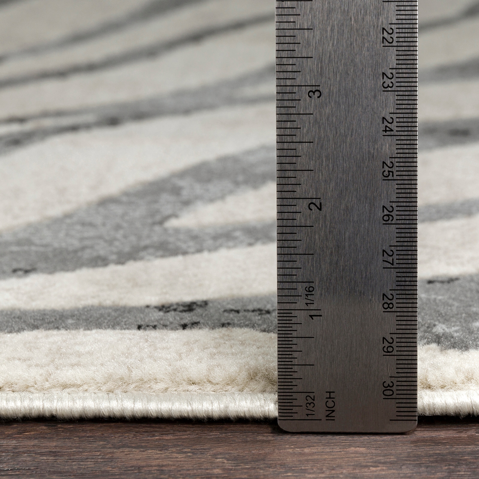 Livabliss Teppich »LUANDA«, rechteckig, 11 mm Höhe, Skandinavischer Teppich, Boho Wohnzimmerteppich/Läufer im Zebra Muster