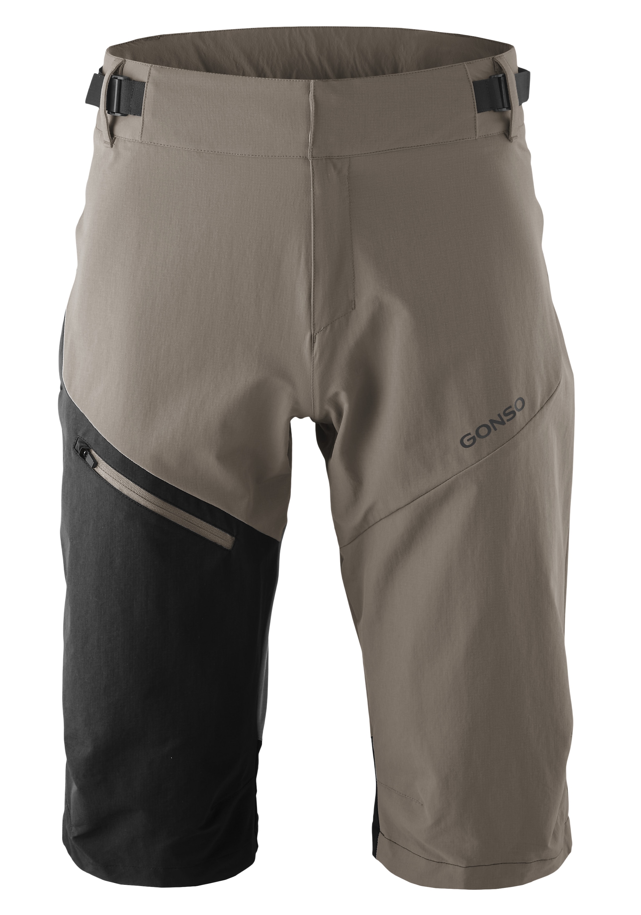 Gonso Fahrradhose "Trail Shorts M" kurze Herren Radhose, Innenhose mit Sitzpolster, ideal für MTB Touren