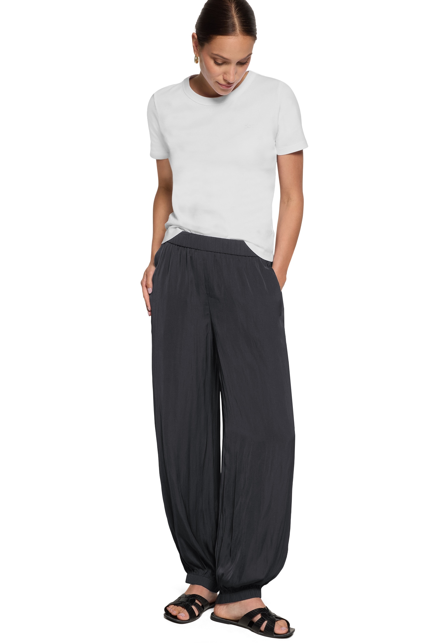 Zero Schlupfhose »Damen mit elastischem Bund«  Material