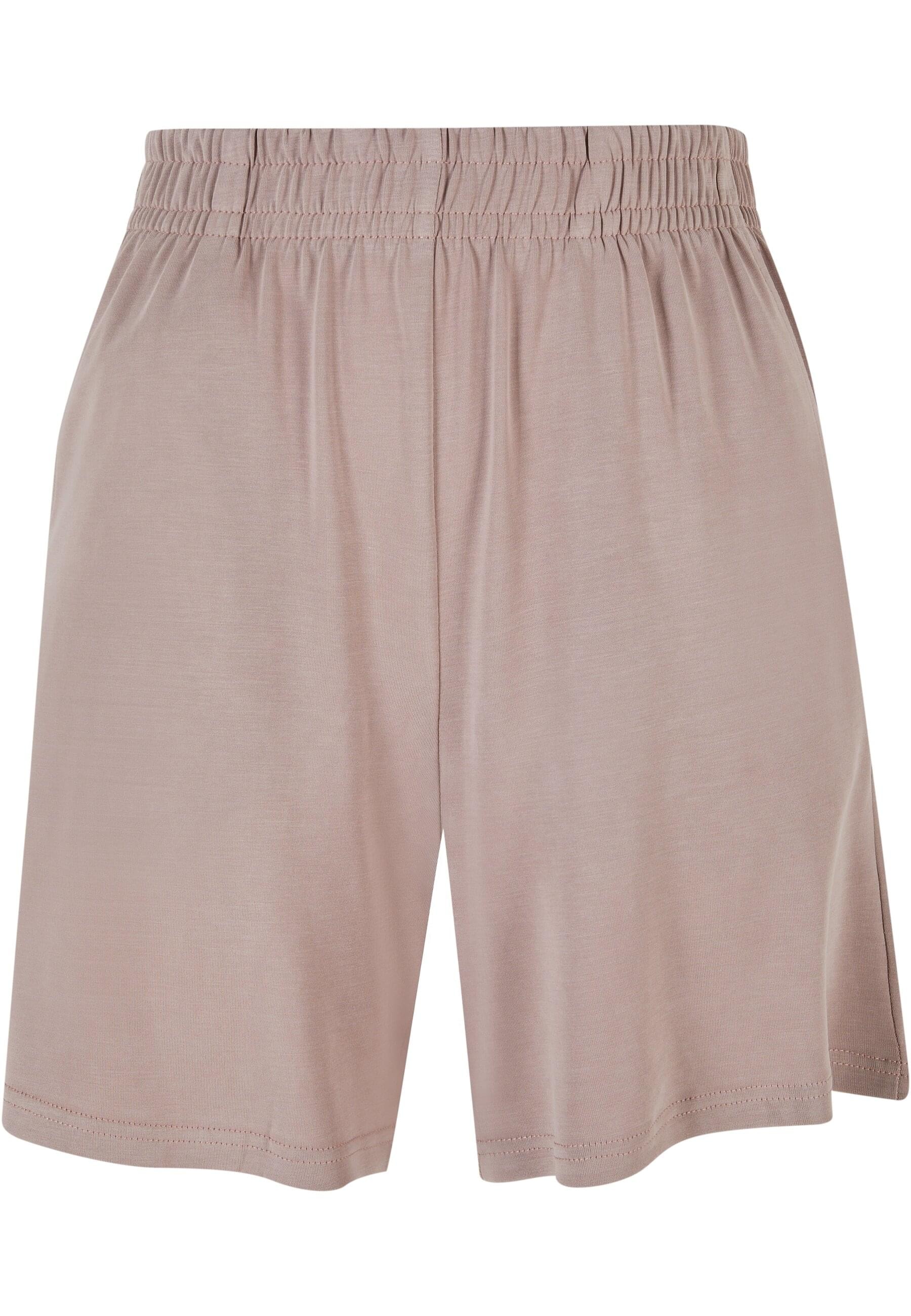 URBAN CLASSICS Stoffhose »Urban Classics Damen Ladies Modal Shorts«, (1 tlg.)