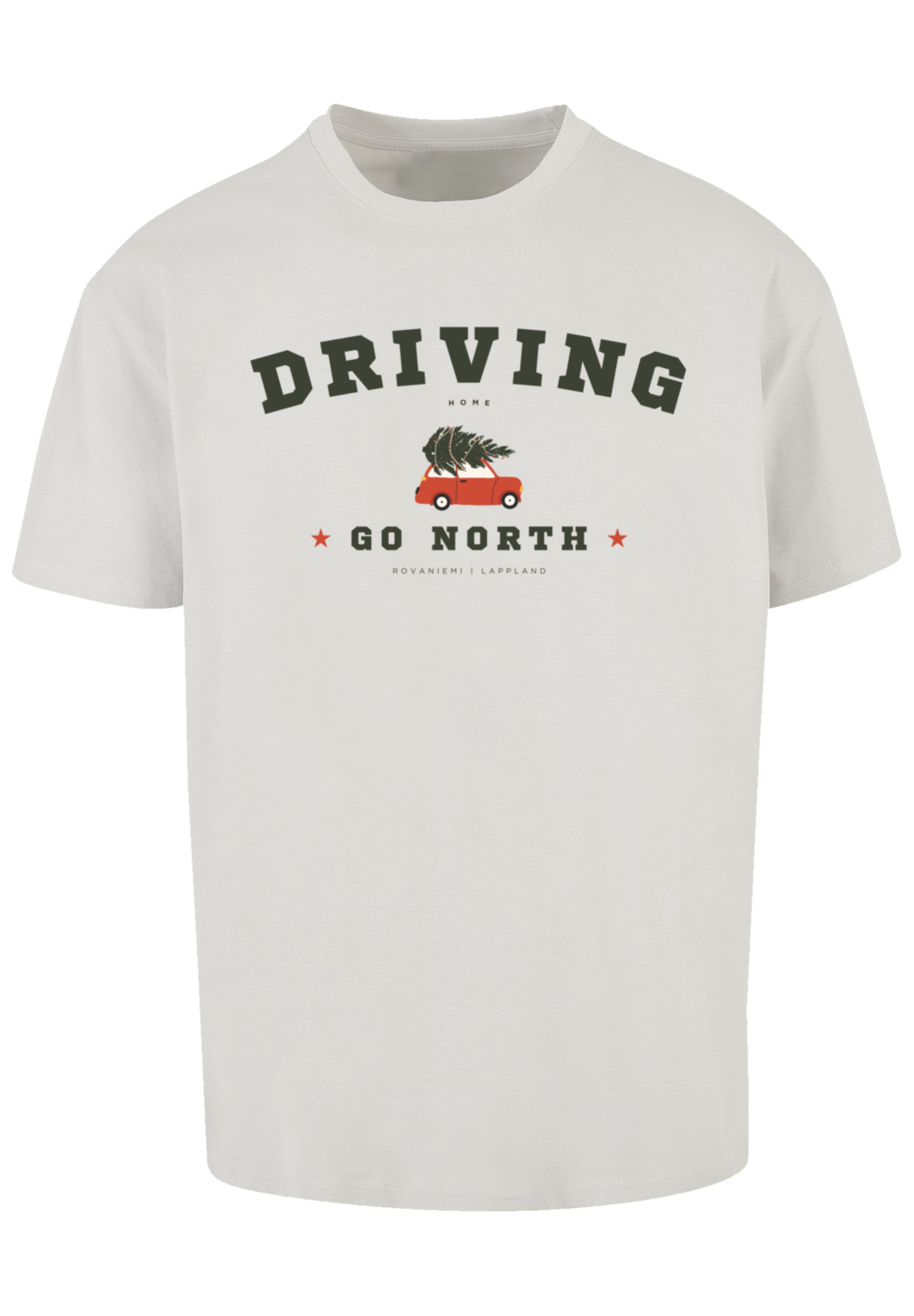 F4NT4STIC T-Shirt »Driving Home Weihnachten«, Weihnachten, Geschenk, Logo