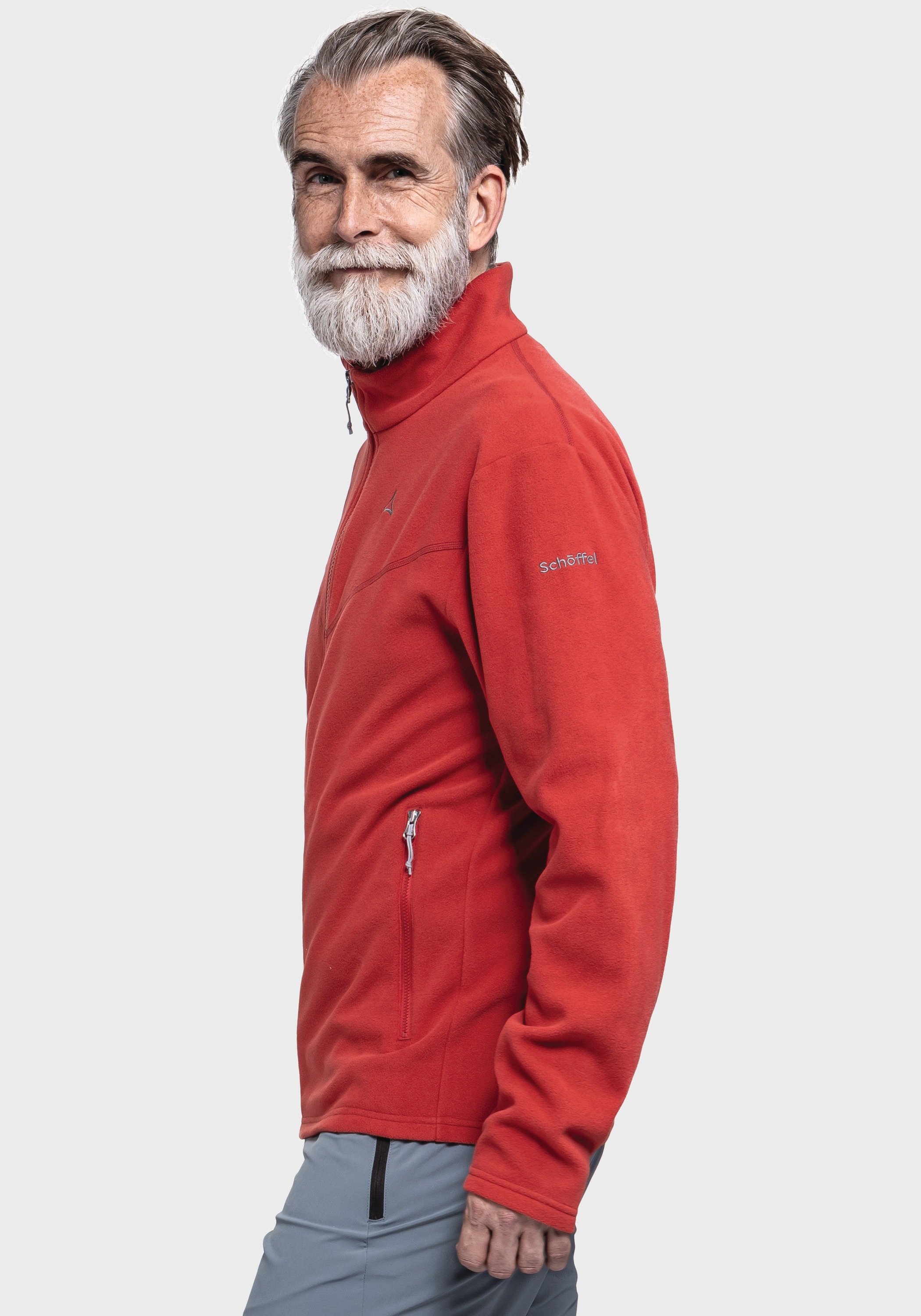 Schöffel Fleecejacke »Hiking Fleece Jk Style Qutang MNS«, ohne Kapuze
