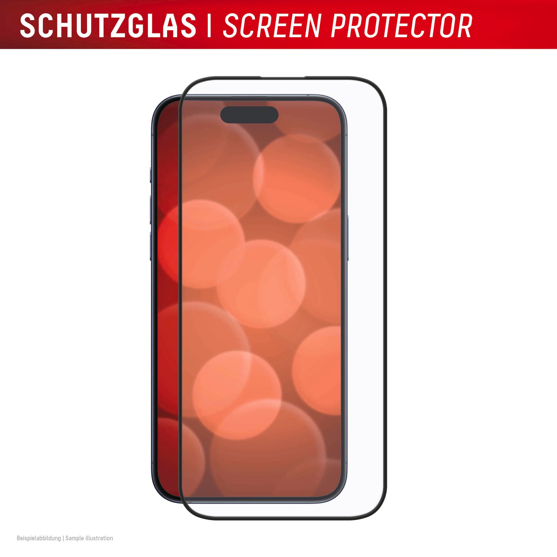 Displayschutzglas »Premium Glass Full Cover«, für Apple iPhone 16, (1 St.),...