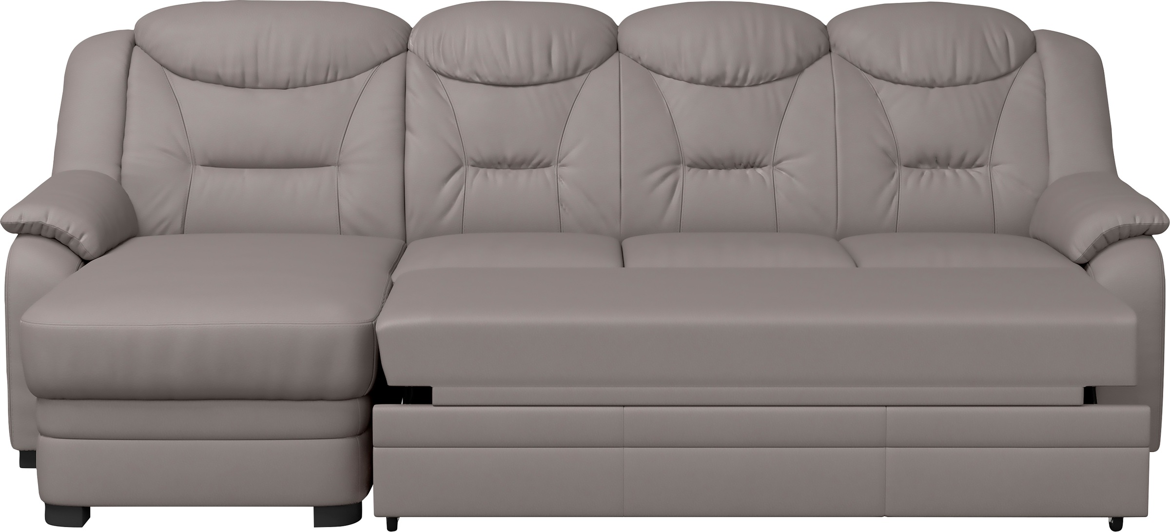 Ecksofa COTTA "Marcus L-Form", beige (sand), B:257cm H:99cm T:162cm, 64% Polyurethan, 25% Polyester, 11% Baumwolle, Sofas, Ecksofa, wahlweise mit Bettfunktion 6