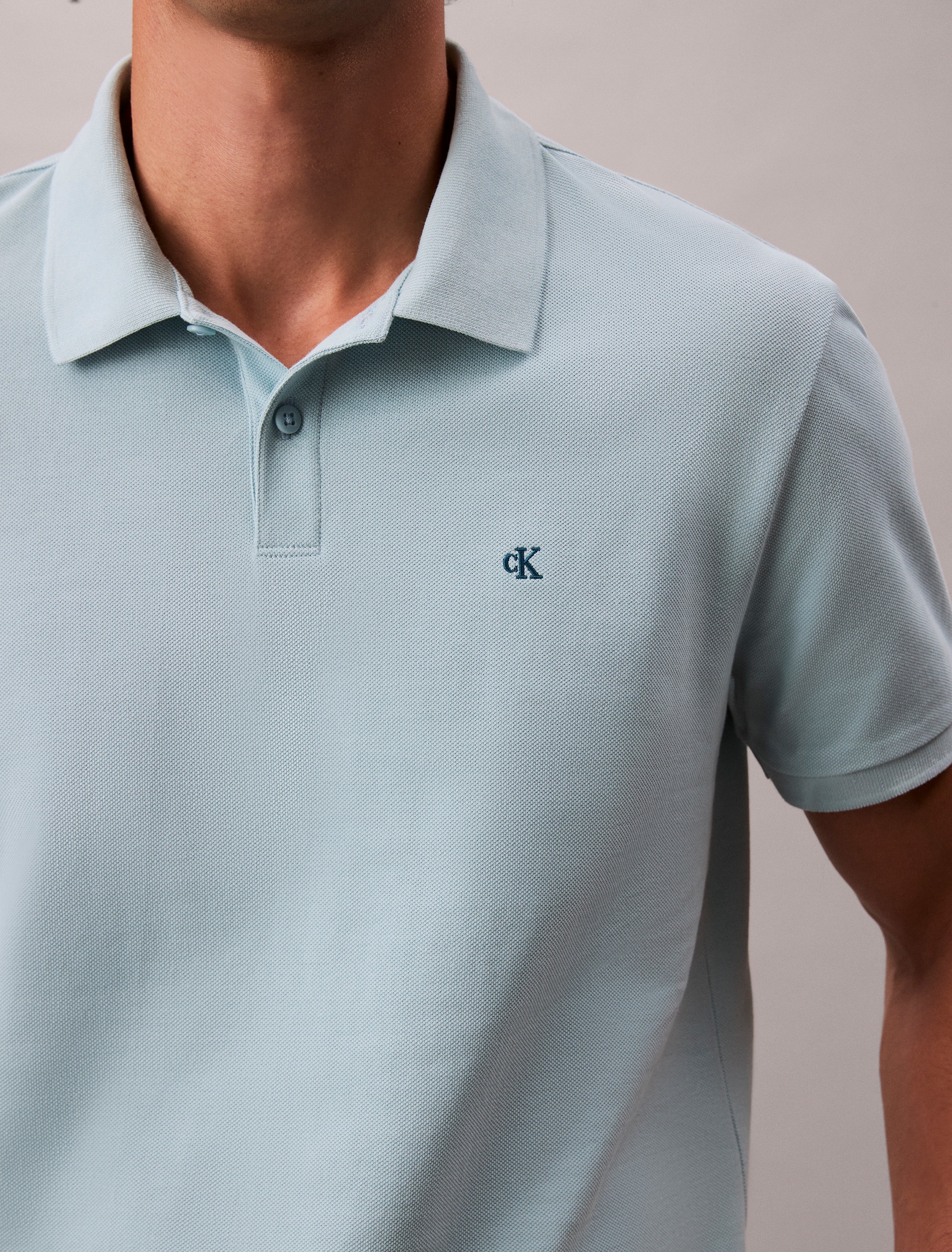 Calvin Klein Jeans Poloshirt "SS CASUAL PIQUE CLASSIC POLO", Mit Rundhalsau günstig online kaufen