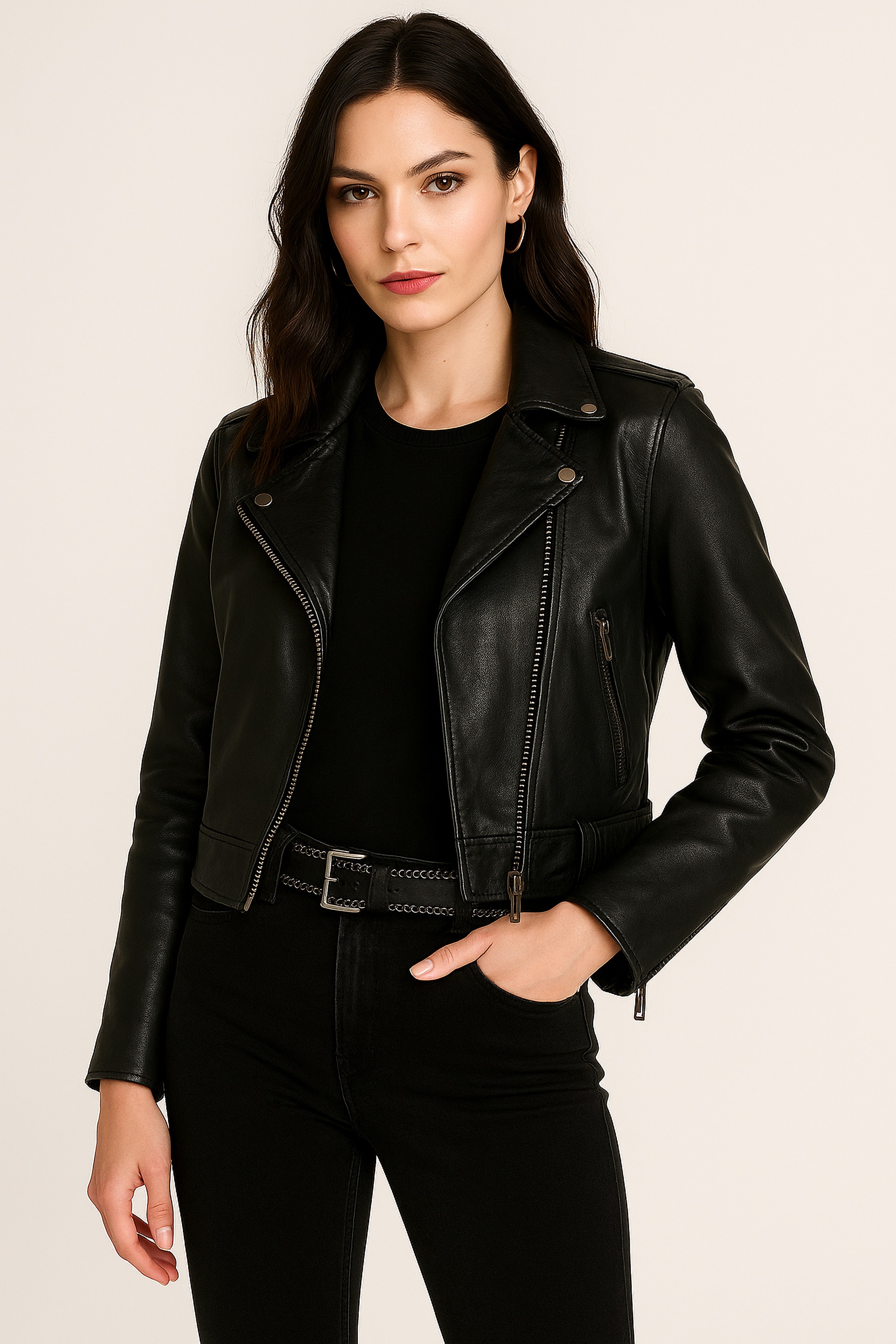 COLLEZIONE ALESSANDRO Ledergürtel "Ozzy", aus echtem Leder mit Metallkette günstig online kaufen
