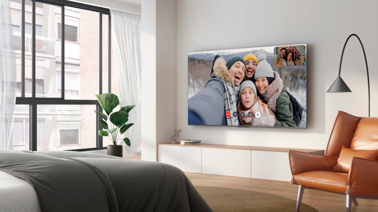 TCL QLED Mini LED-Fernseher »85Q7CX2«, Smart-TV-Google TV, Audio von Bang & Olufsen, Präzises Dimming, Smart TV, Apple TV, 4K HDR