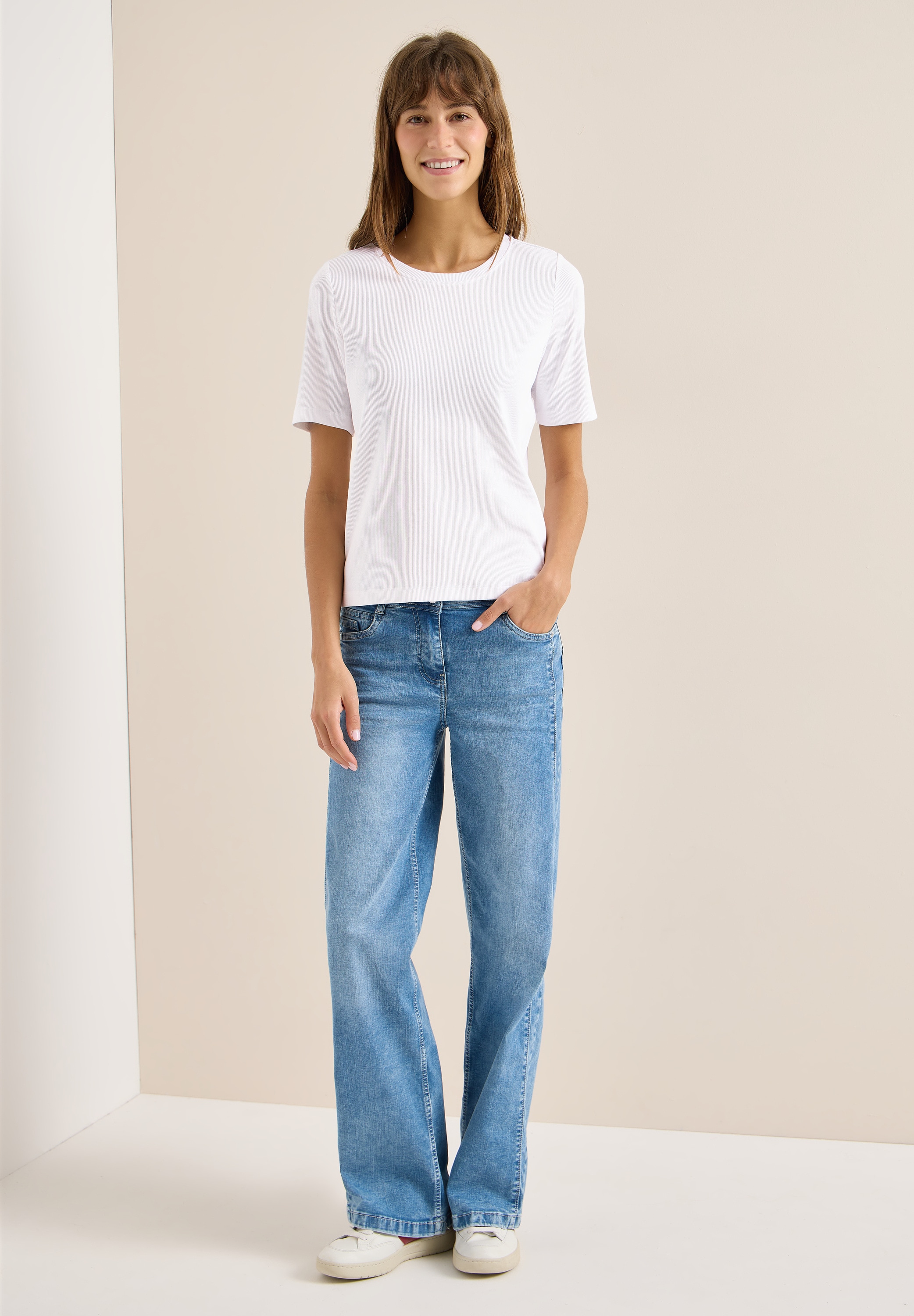 Cecil T-Shirt mit Rundhalsausschnitt