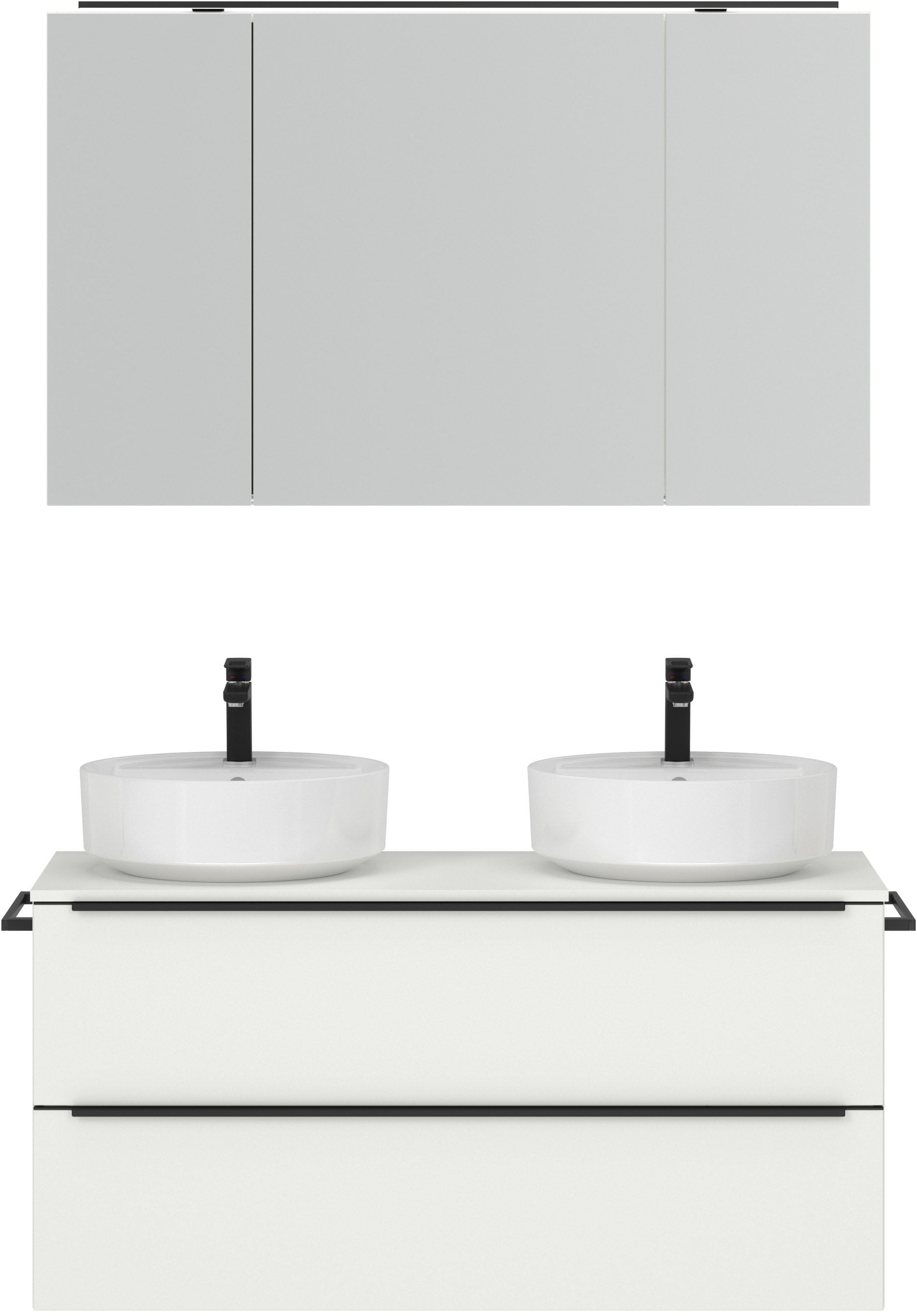 nobilia Badmöbel-Set "Alvene" vormontiert, mit Soft-Close, 2 Stk. tlg. günstig online kaufen