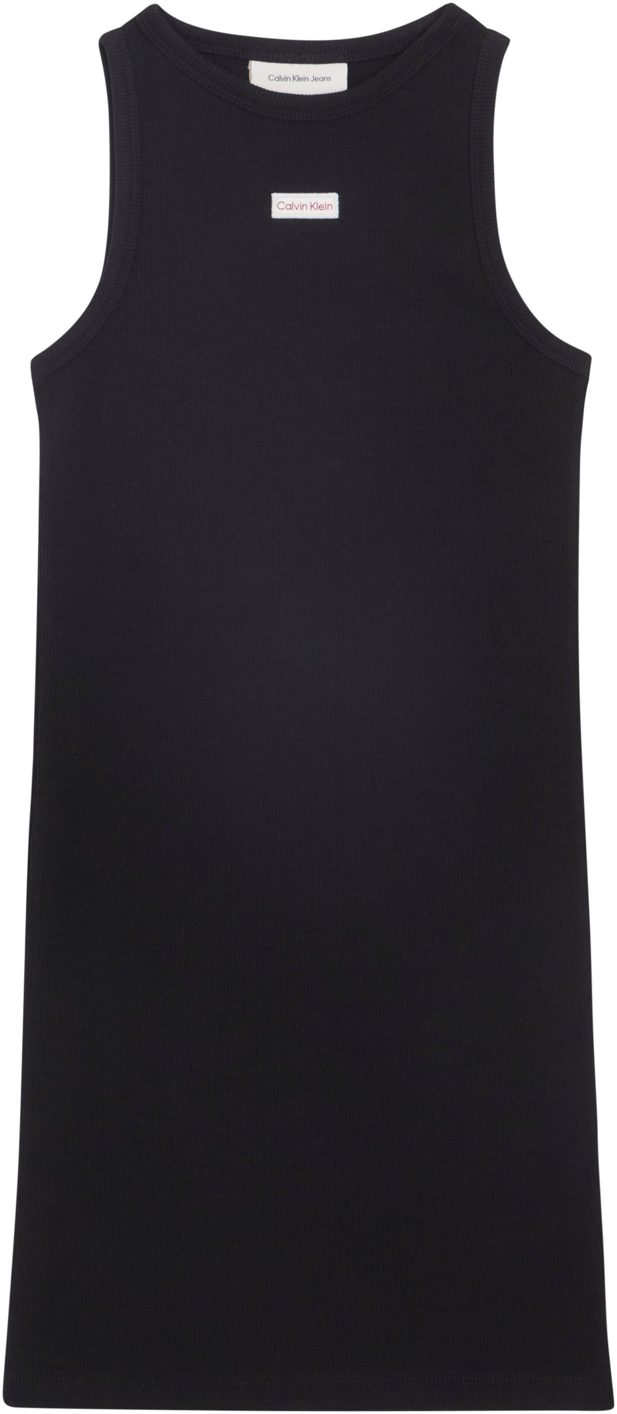 Calvin Klein Jeans Trägerkleid »RIB SLEEVELESS DRESS« Ohne Tasche Regular fit für Kinder mit Rundhalsausschnitt