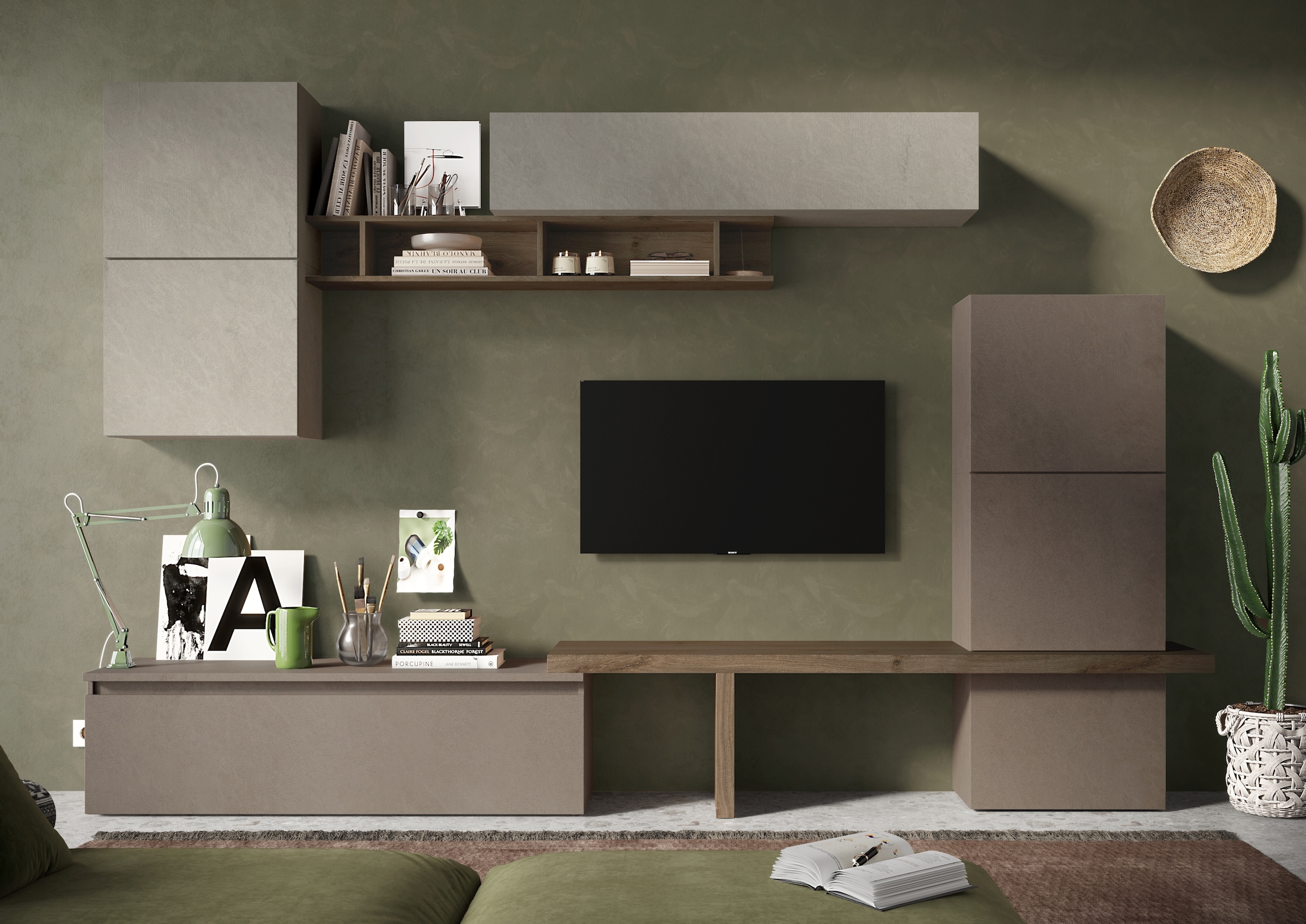 Home affaire Wohnwand "Infinity, 9tlg. Breite 290 cm, Höhe variabel, Schran günstig online kaufen