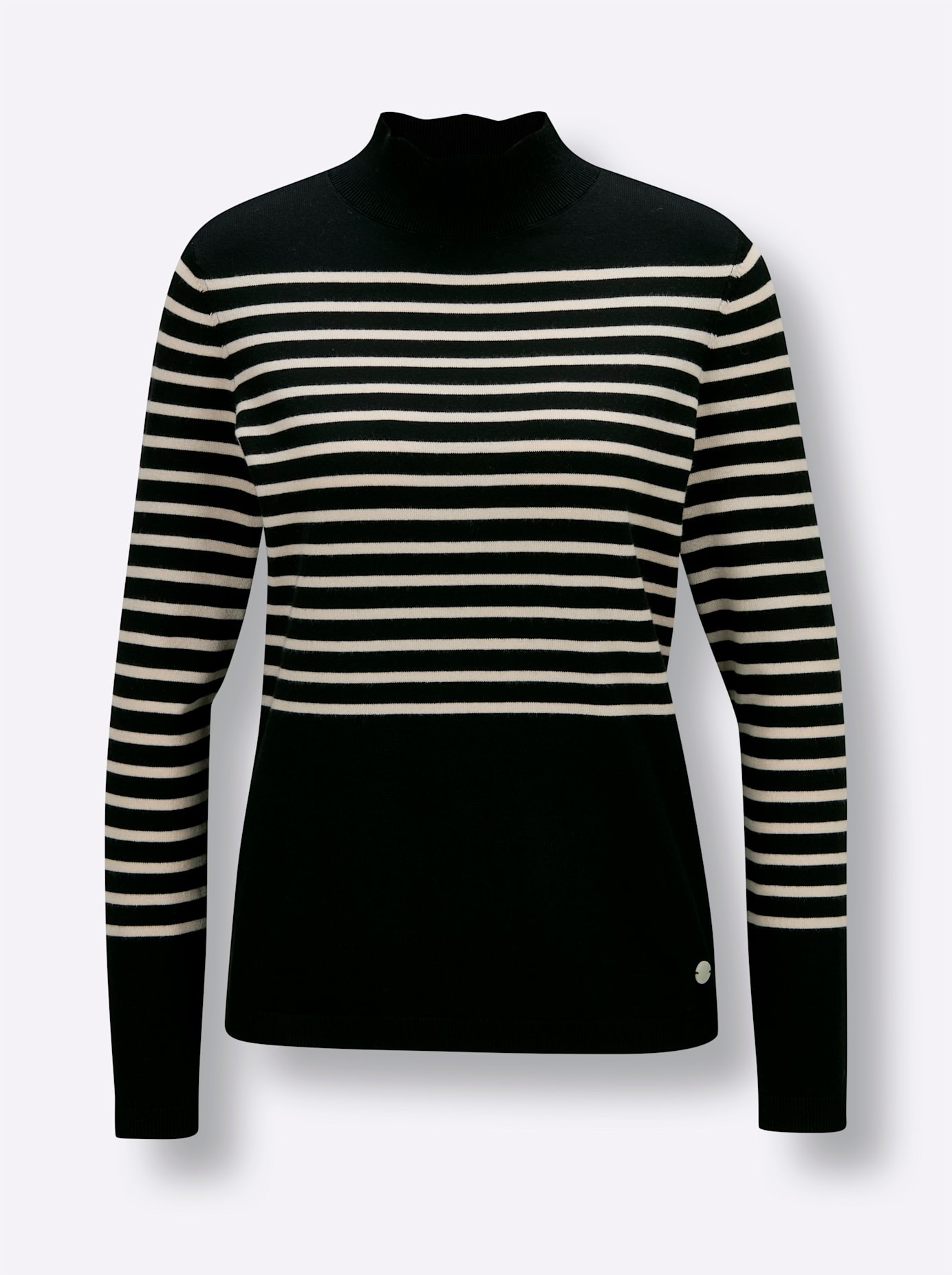 CREATION L PREMIUM Streifenpullover »Lyocell-Mix-Pullover«