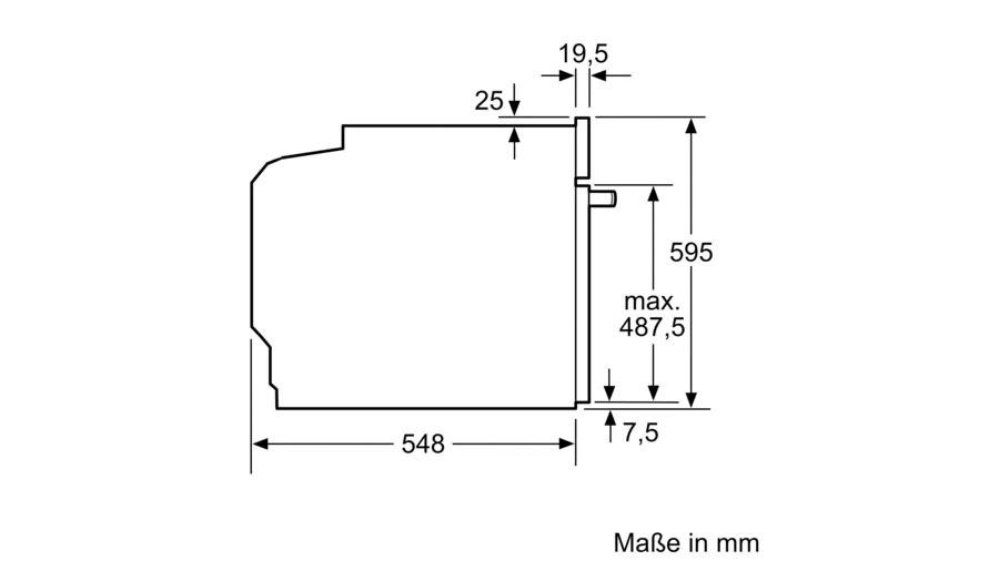 Constructa Elektro-Herd-Set »CX5HS607«, CH3M61052, mit Teleskopauszug nachrüstbar, Hydrolyse