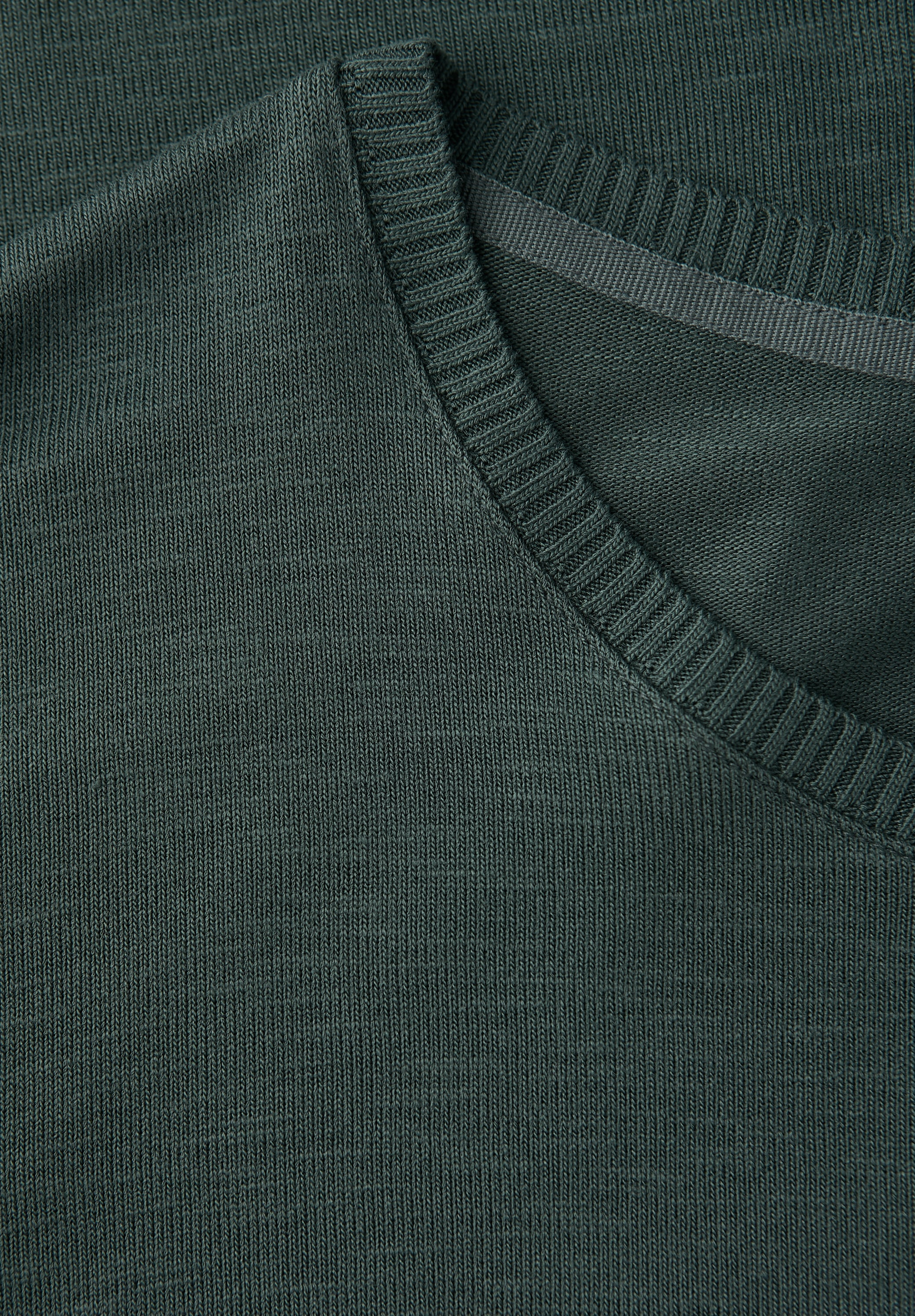 STREET ONE T-Shirt, mit Materialmix