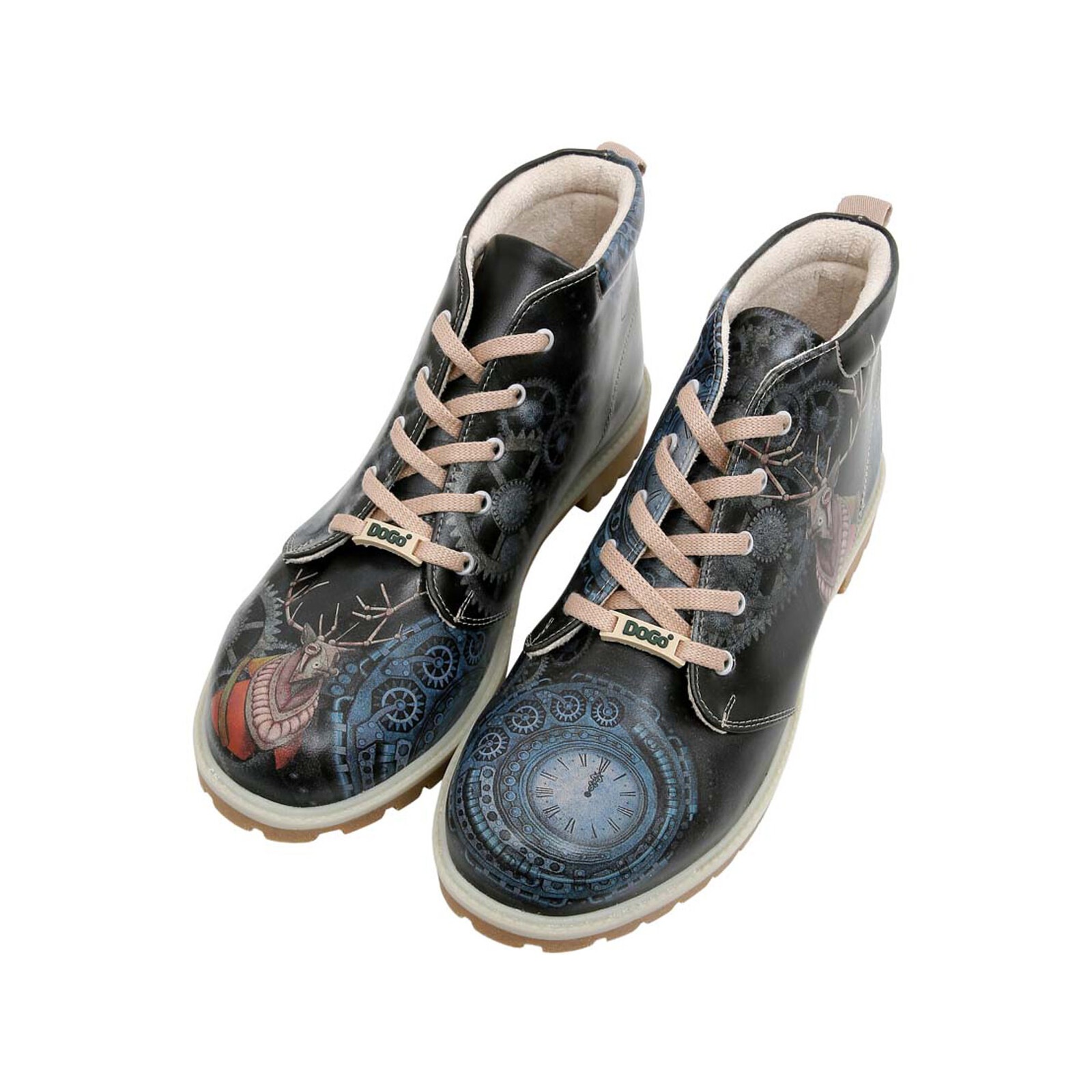 DOGO Bootsschuh "Short Boots Times Up Deer Damen Stiefel / Female", Vegan günstig online kaufen
