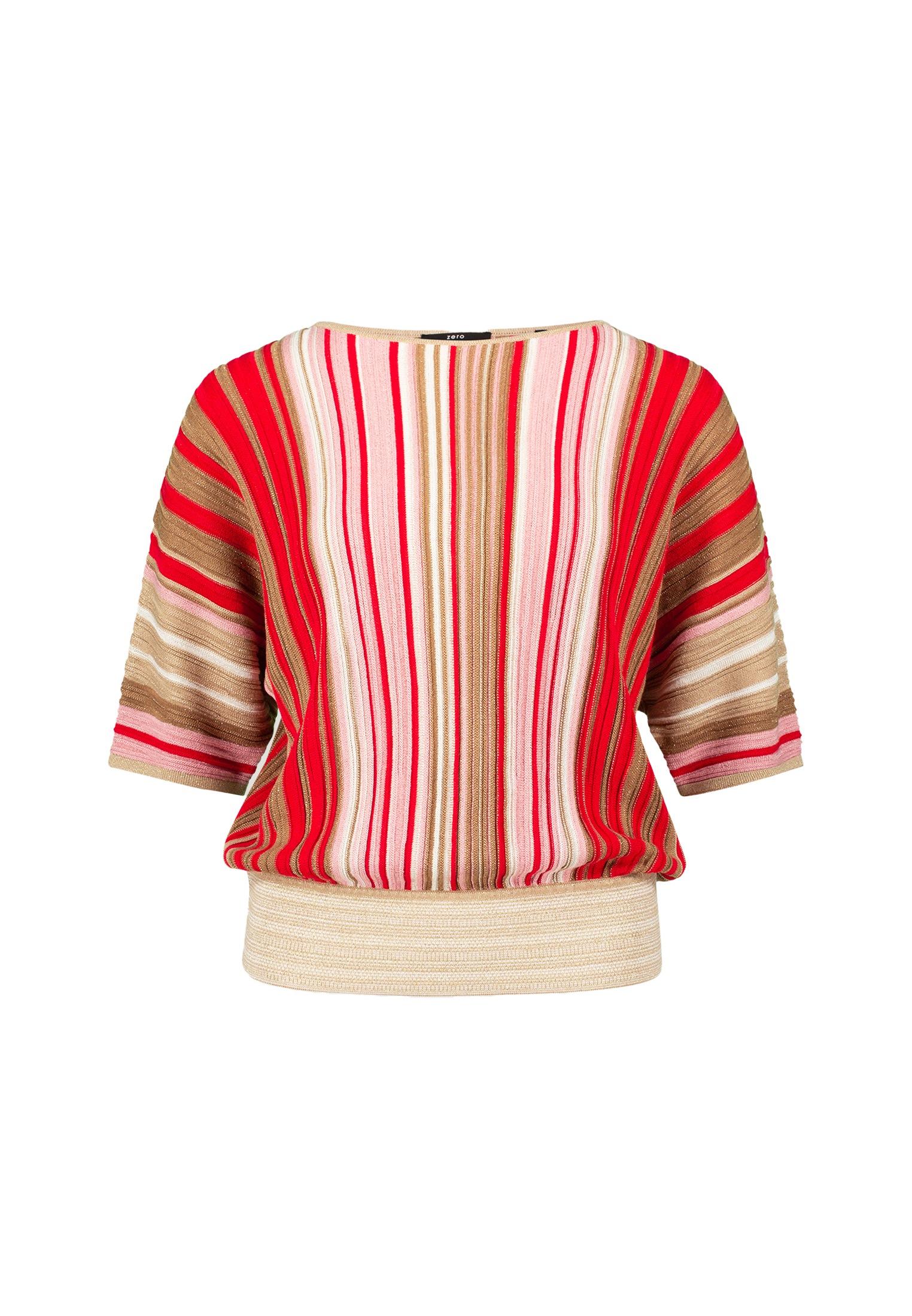 Zero Strickpullover "zero Damen Oversized-Pullover gestreift", (1 tlg.), Pl günstig online kaufen