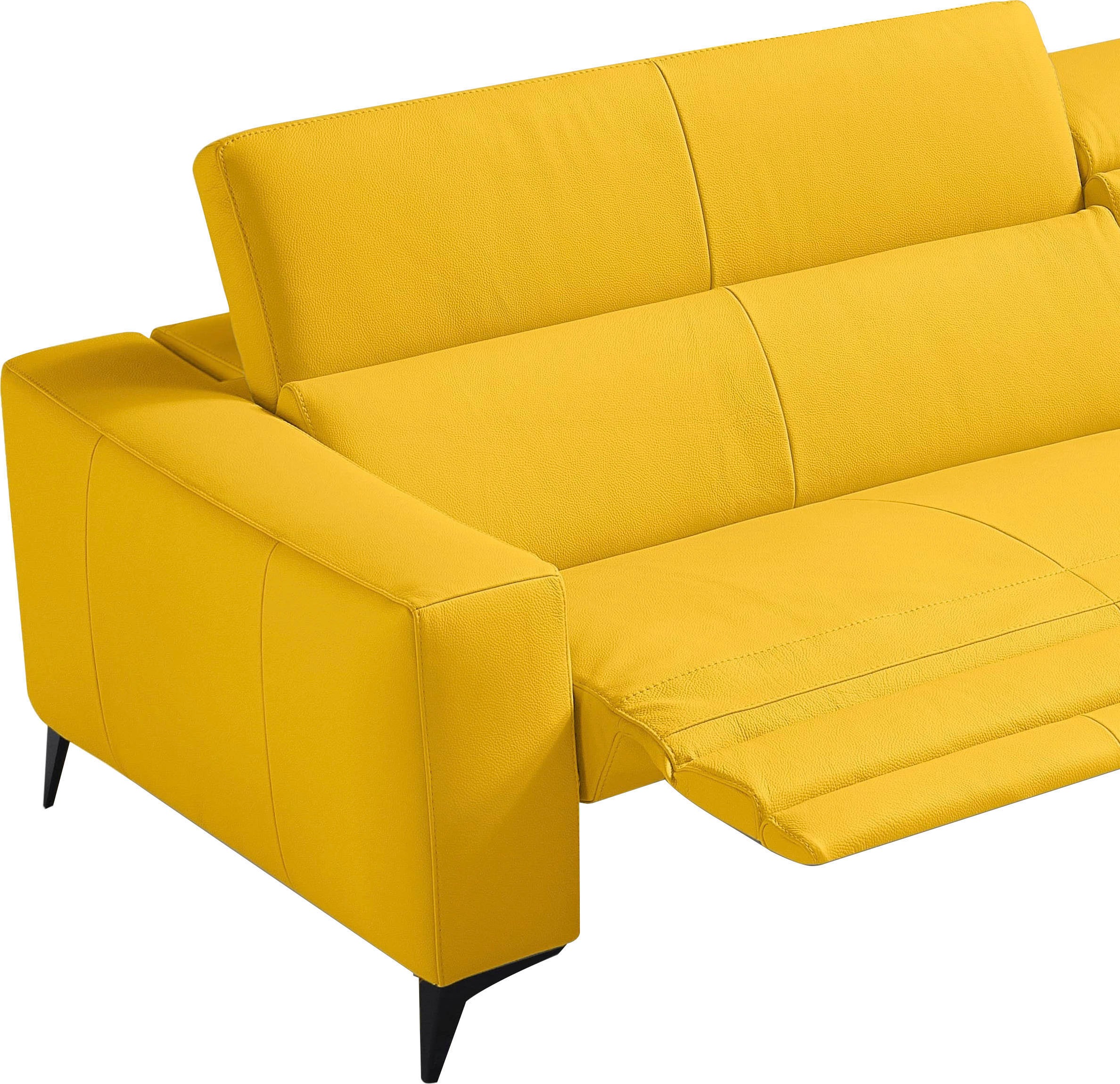 Egoitaliano Ecksofa "Edith, Designsofa mit hohem Sitzkomfort, L-Form", inkl günstig online kaufen