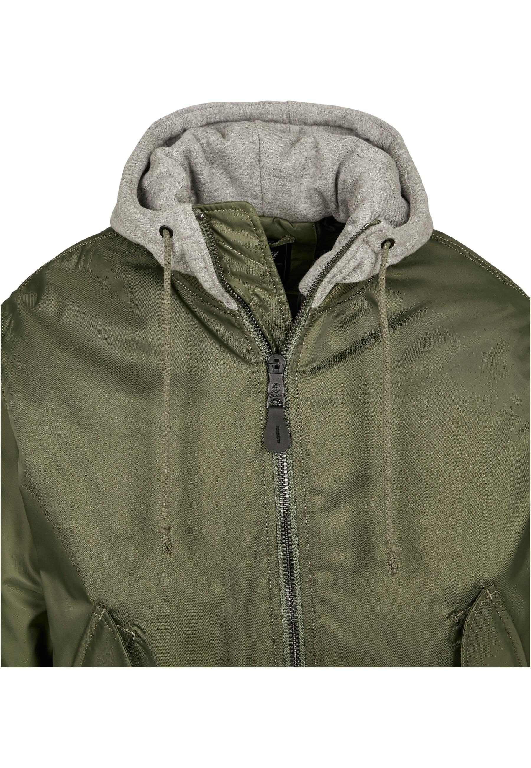 Brandit Anorak »Brandit Herren Hooded MA1 Bomber Jacket«, (1 St.), mit Kapuze