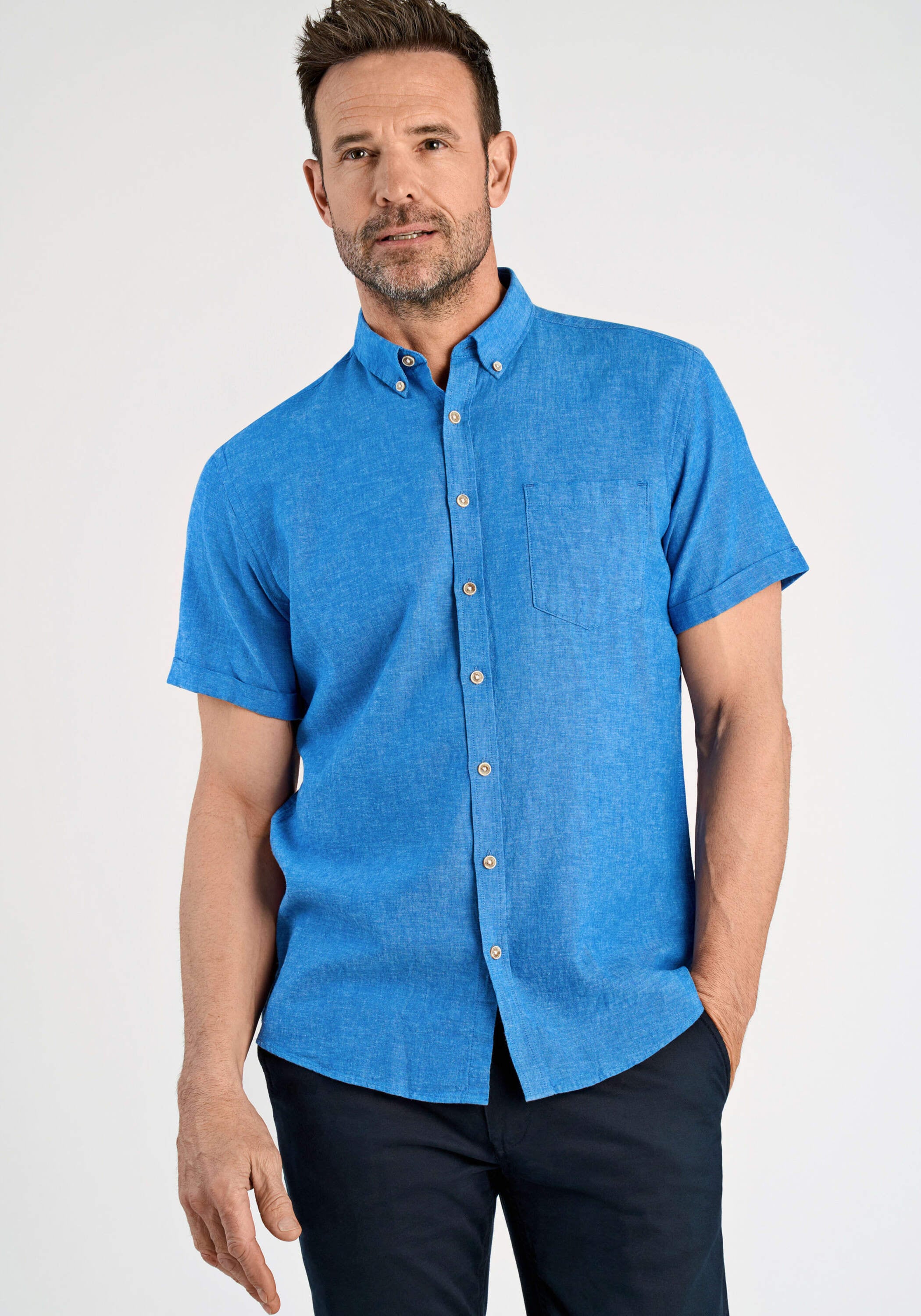 JACK’S "Leinenhemd (Kurzarm) Regular Fit"