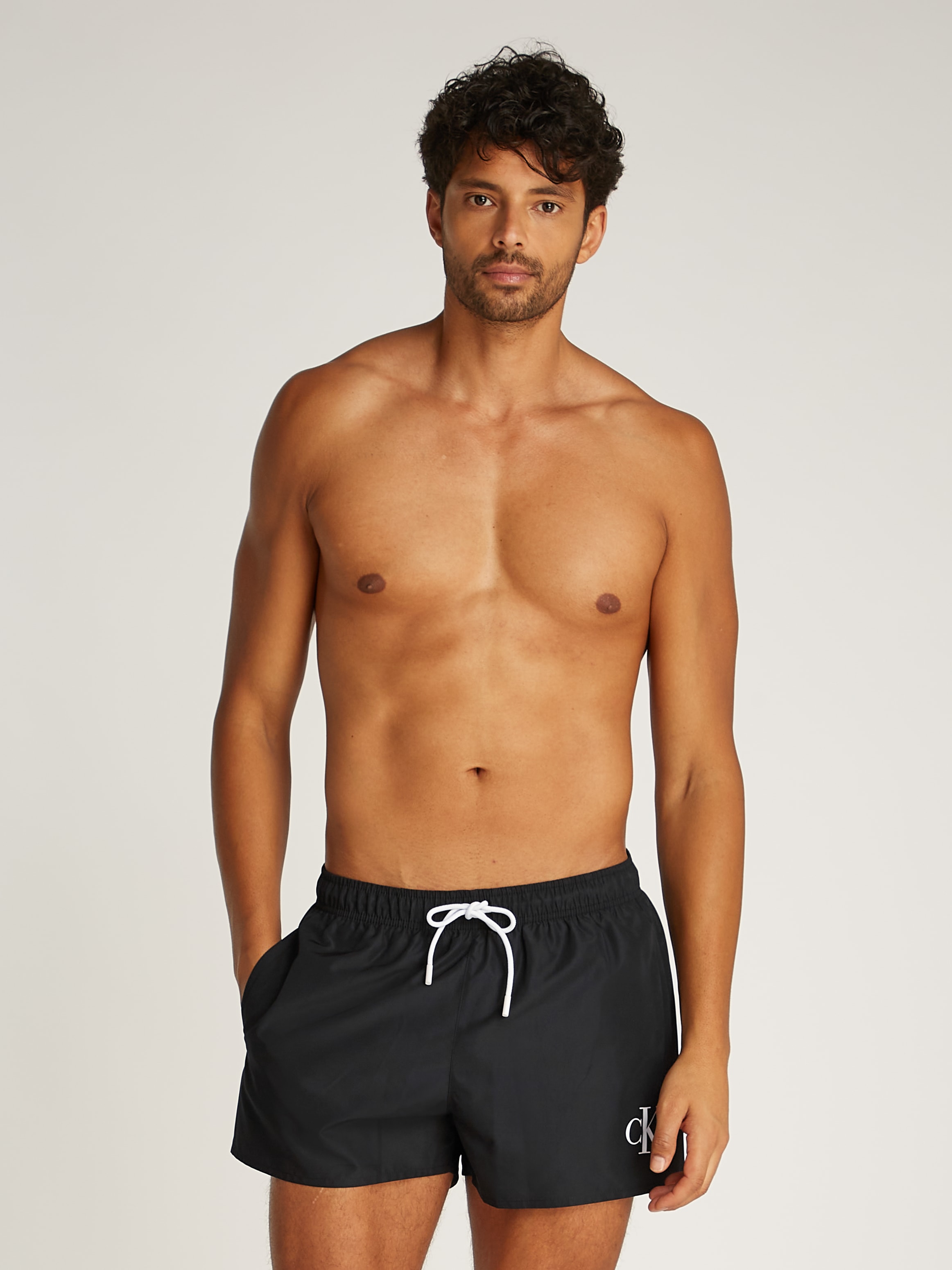 Calvin Klein Swimwear Badeshorts »SHORT DRAWSTRING«, mit Logo