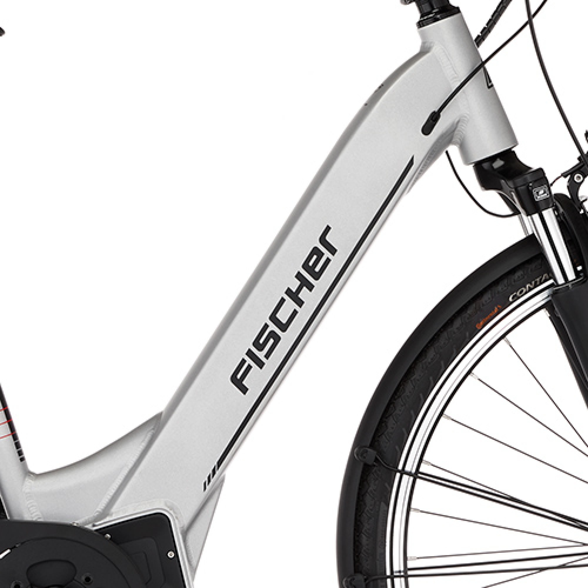 FISCHER Fahrrad E-Bike »CITA 5.0i - Sondermodell 504 44«, 7 Gang, Shimano, NEXUS, Mittelmotor 250 W, Pedelec, Elektrofahrrad für Damen u. Herren, Cityrad