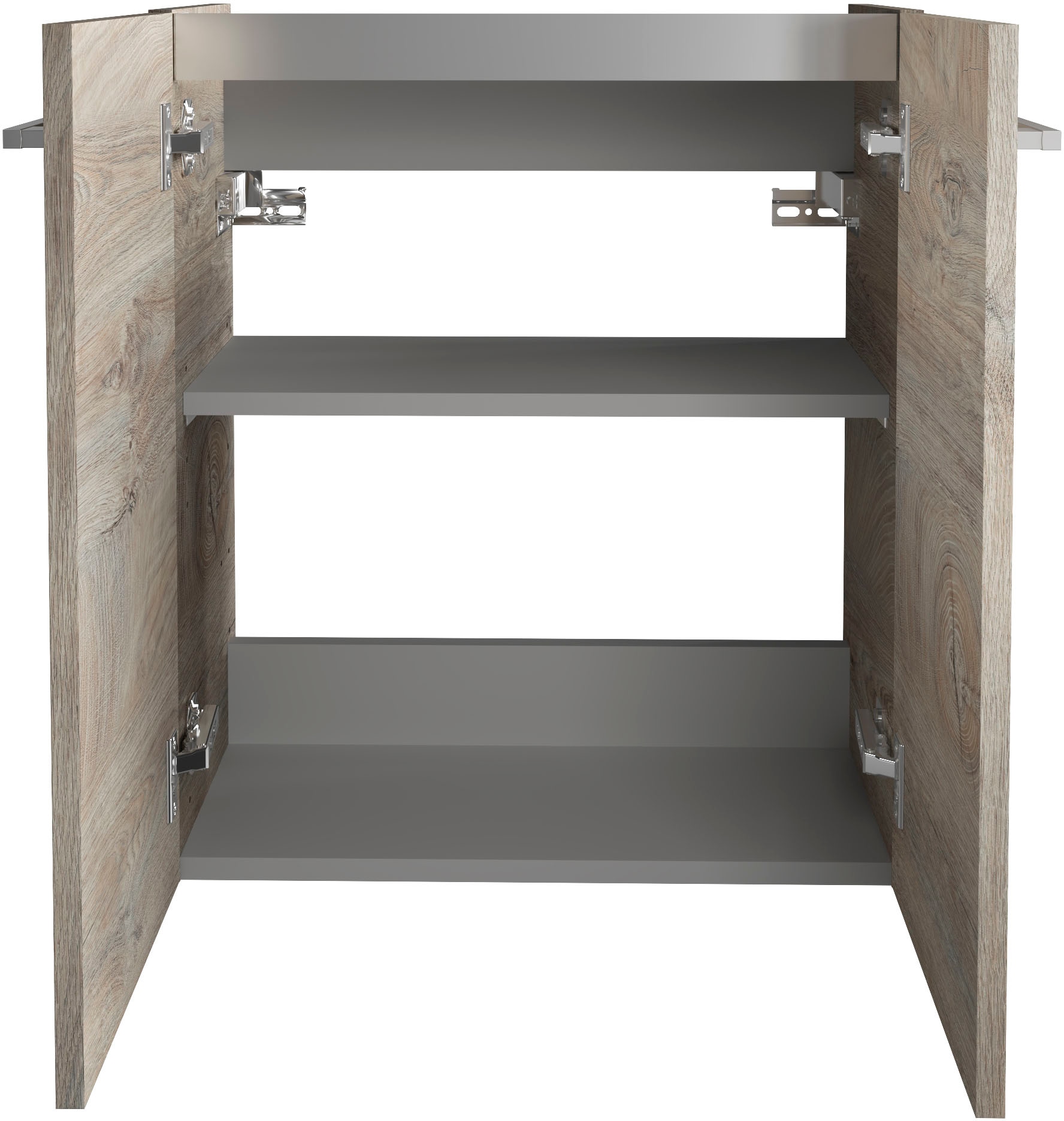 FACKELMANN Waschbeckenunterschrank »SBC«, Badmöbel für Gäste-WC, Breite ca. 55 cm
