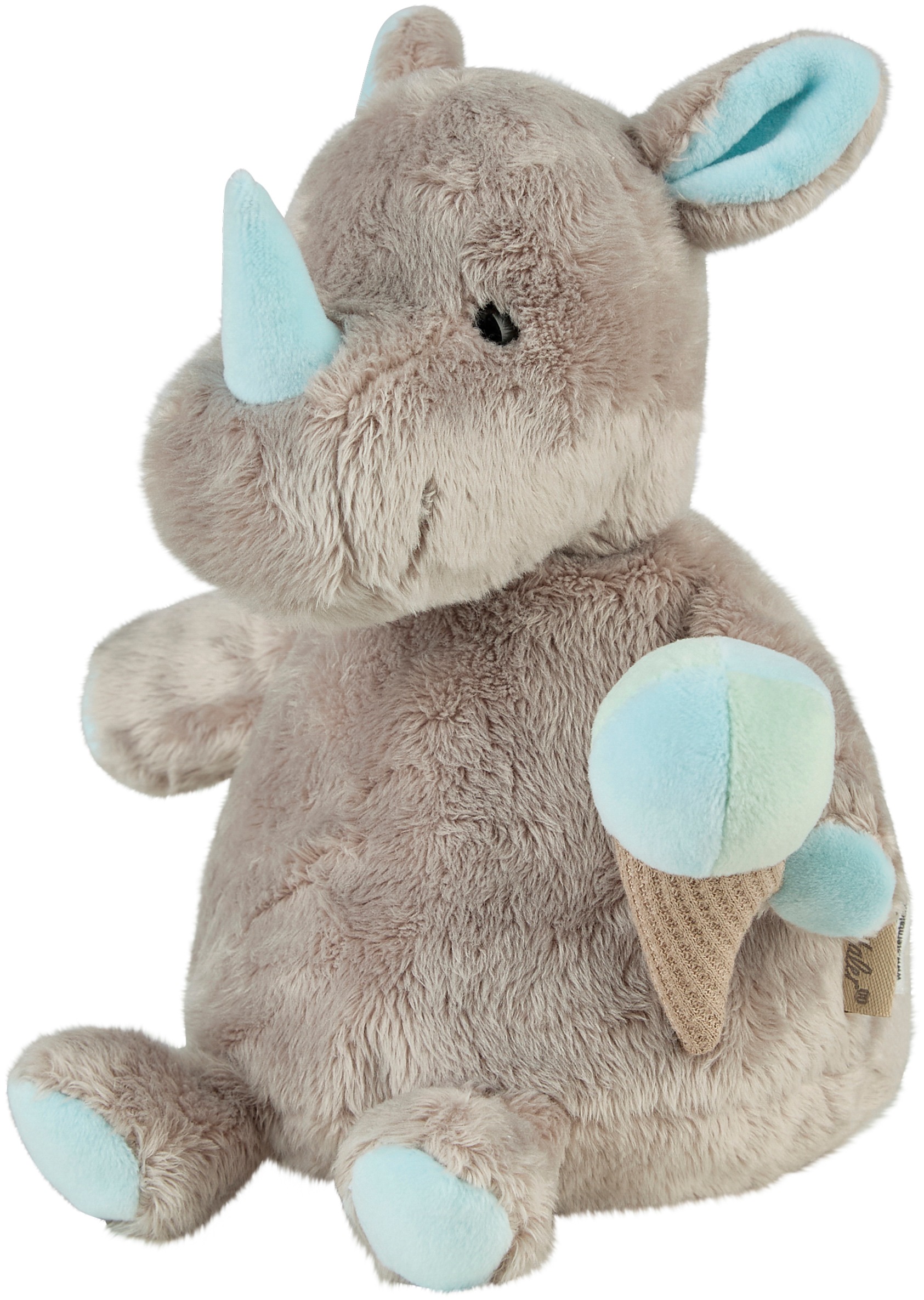 "Kuscheltier STERNTALER ""Noah, M"", beige (grau), Plüschfiguren, KinderH:17cm, Flausch, Kuscheltier, H:17cm"