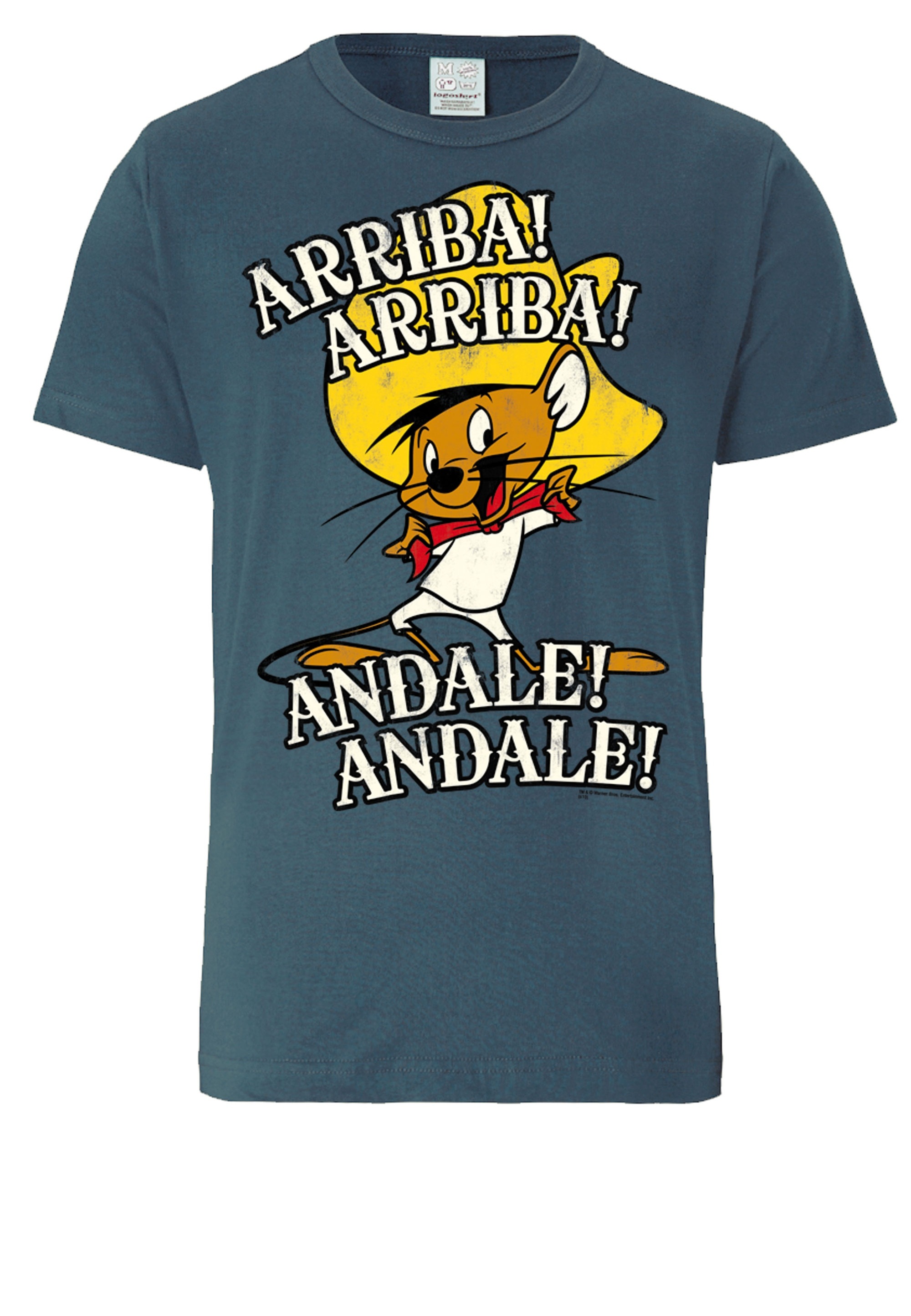 Thumbnail - LOGOSHIRT T-Shirt "Speedy Gonzales - Arriba" mit Speedy Gonzales - Print