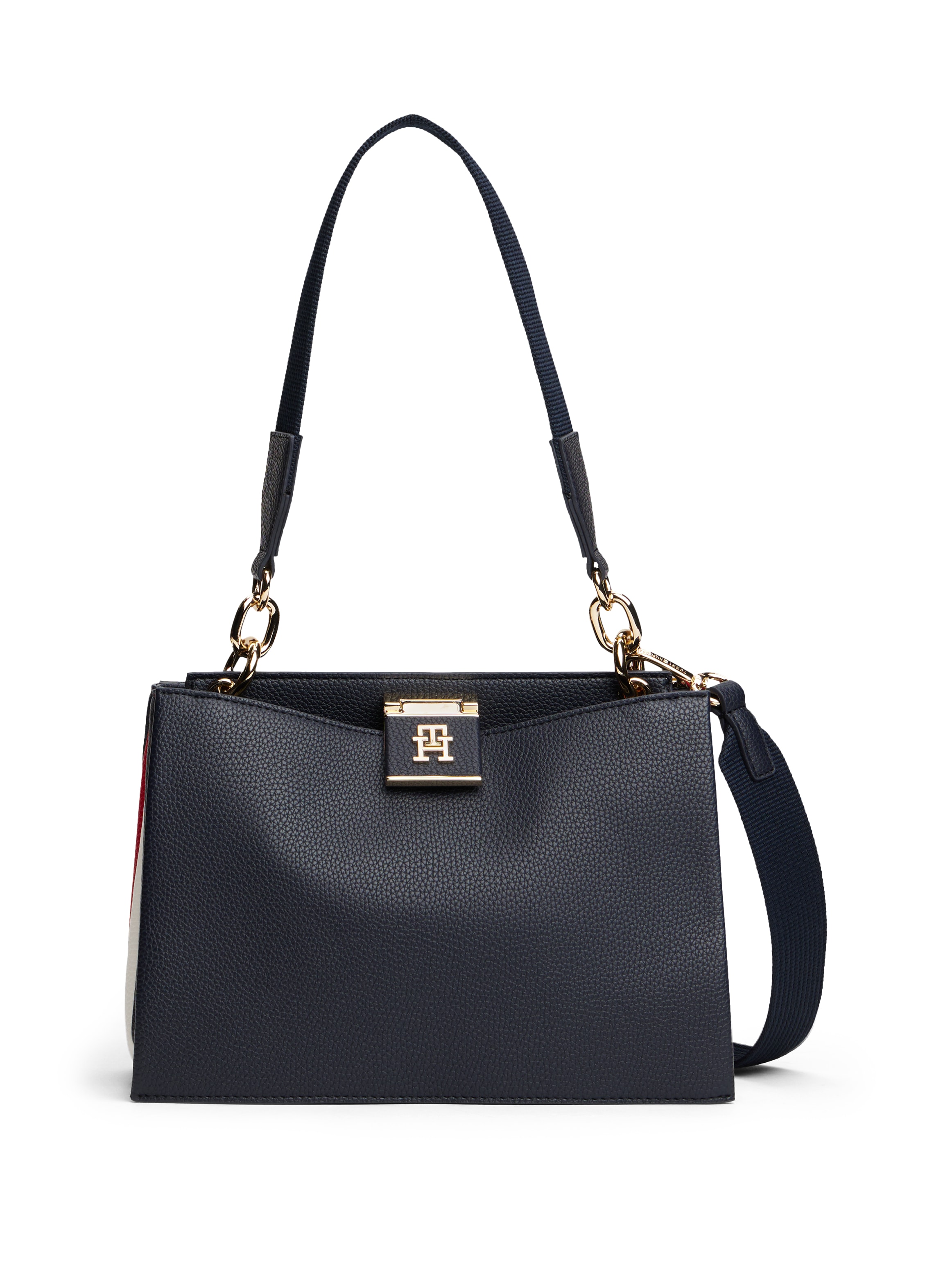 Tommy Hilfiger Satchel "TH HER MED SATCHEL CORP", Damen Umhängetasche, Trag günstig online kaufen
