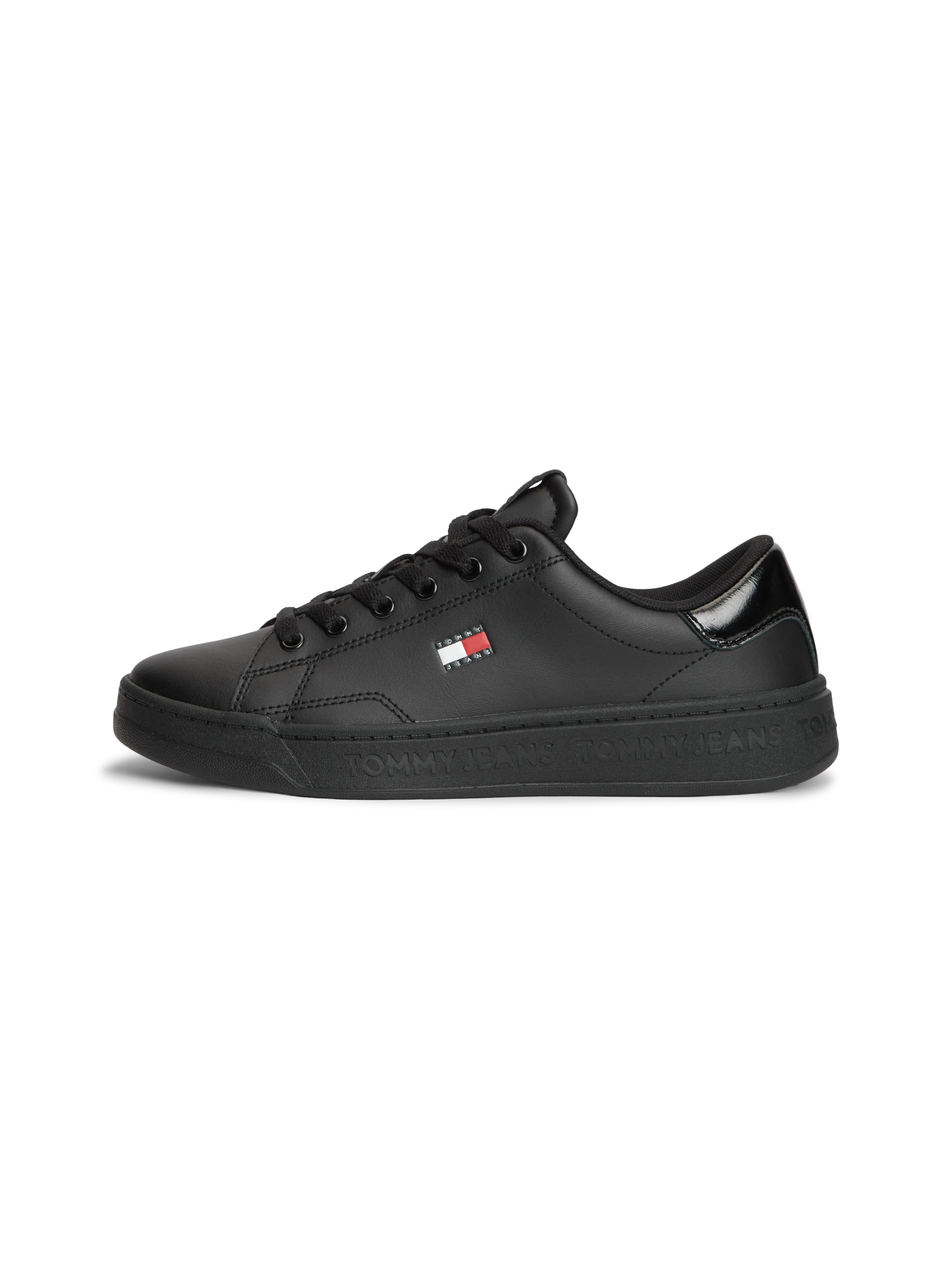 Tommy Jeans Plateausneaker »TJW LOGO SNEAKER«  Schnürer, Freizeitschuh, Halbschuh mit Label Flagge