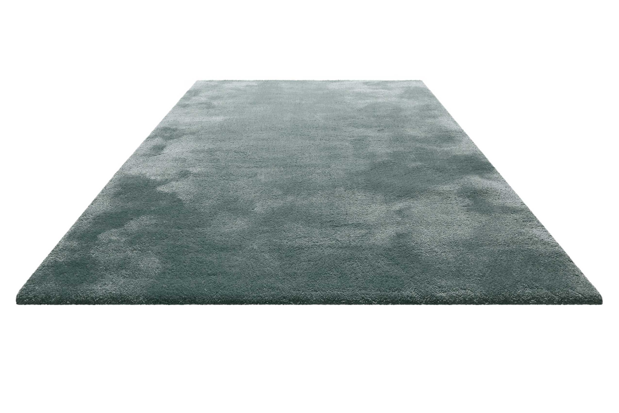 Homie Living Teppich »Pisa«, rund, 25 mm Höhe, Hochflor, Microfaser, uni, weich, Shaggy, Wohnzimmer, Schlafzimmer