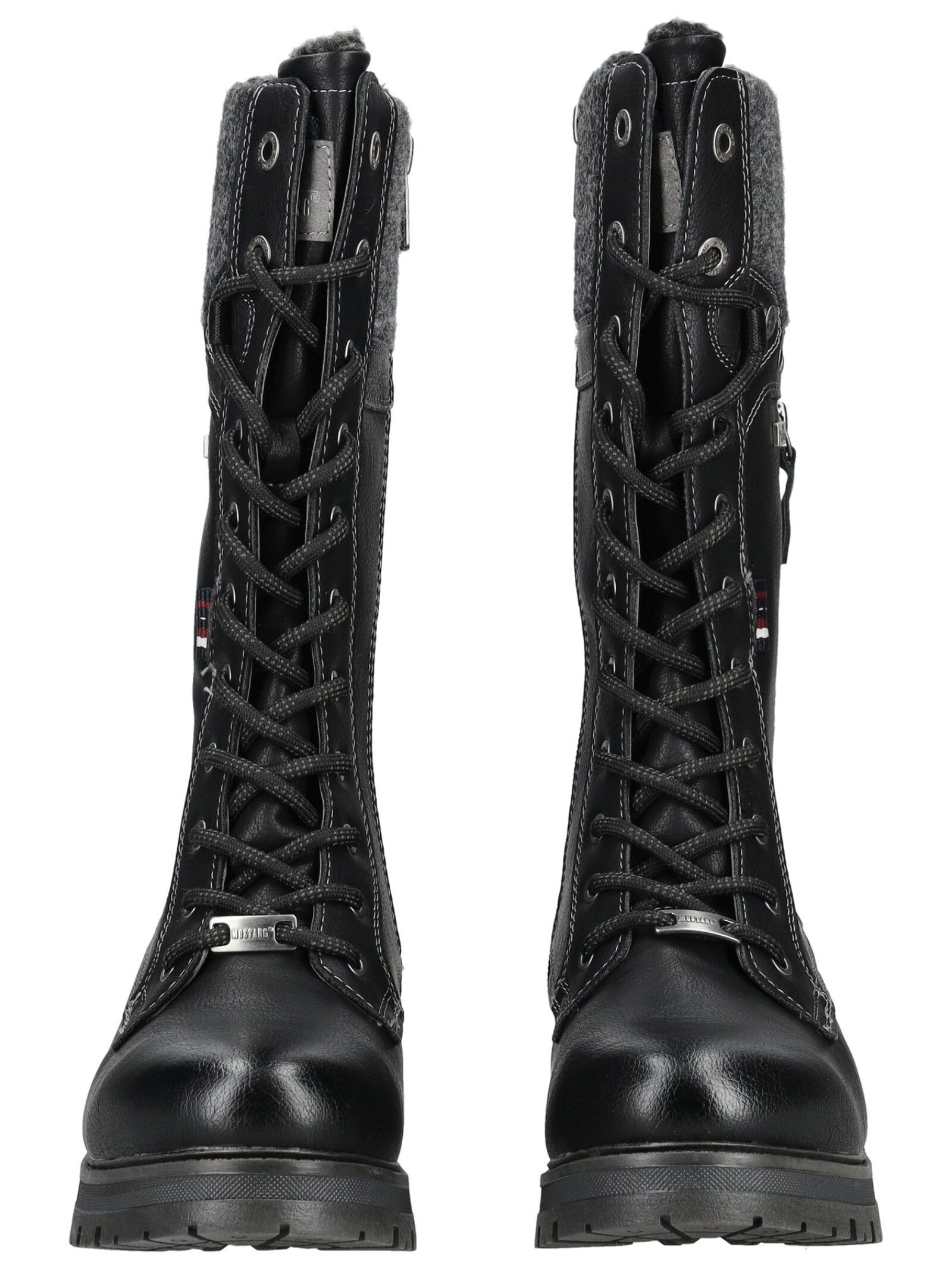Mustang Shoes Schnürstiefel »Mustang Shoes Stiefel Lederimitat/Textil«