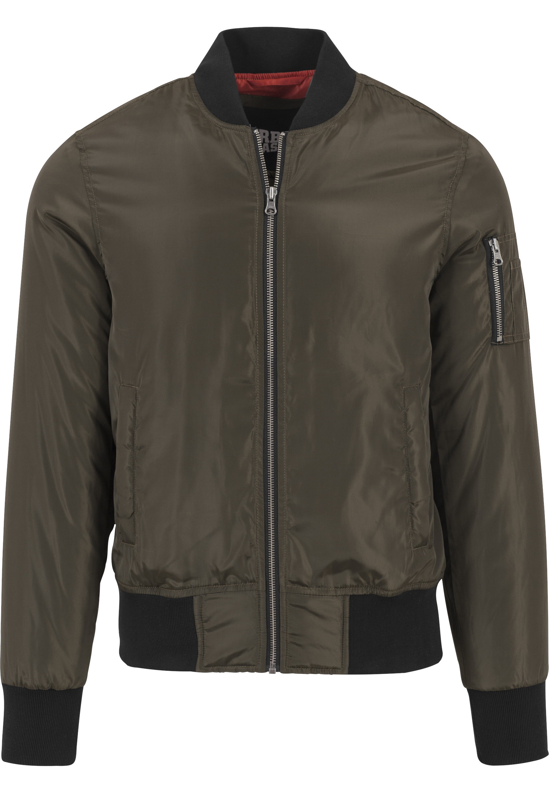 URBAN CLASSICS Allwetterjacke "Urban Classics Herren 2-Tone Bomber Jacket" günstig online kaufen