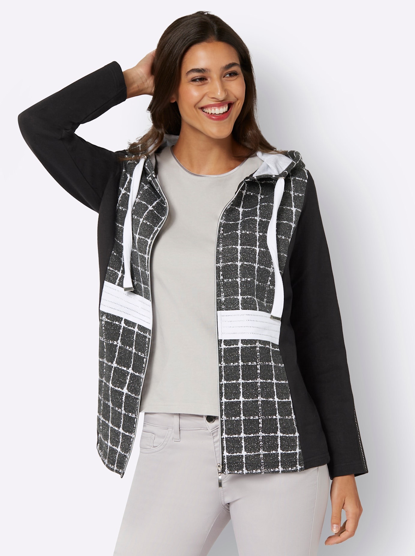 Classic Basics Shirtjacke "Shirtjacke" 1 Stk. tlg. günstig online kaufen