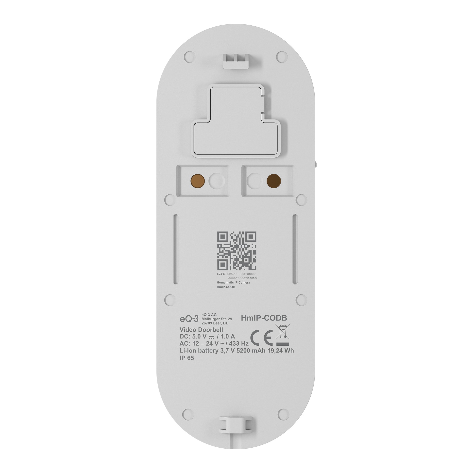Homematic IP Video-Türsprechanlage »Video-Türklingel« Aussenbereich & Innenbereich