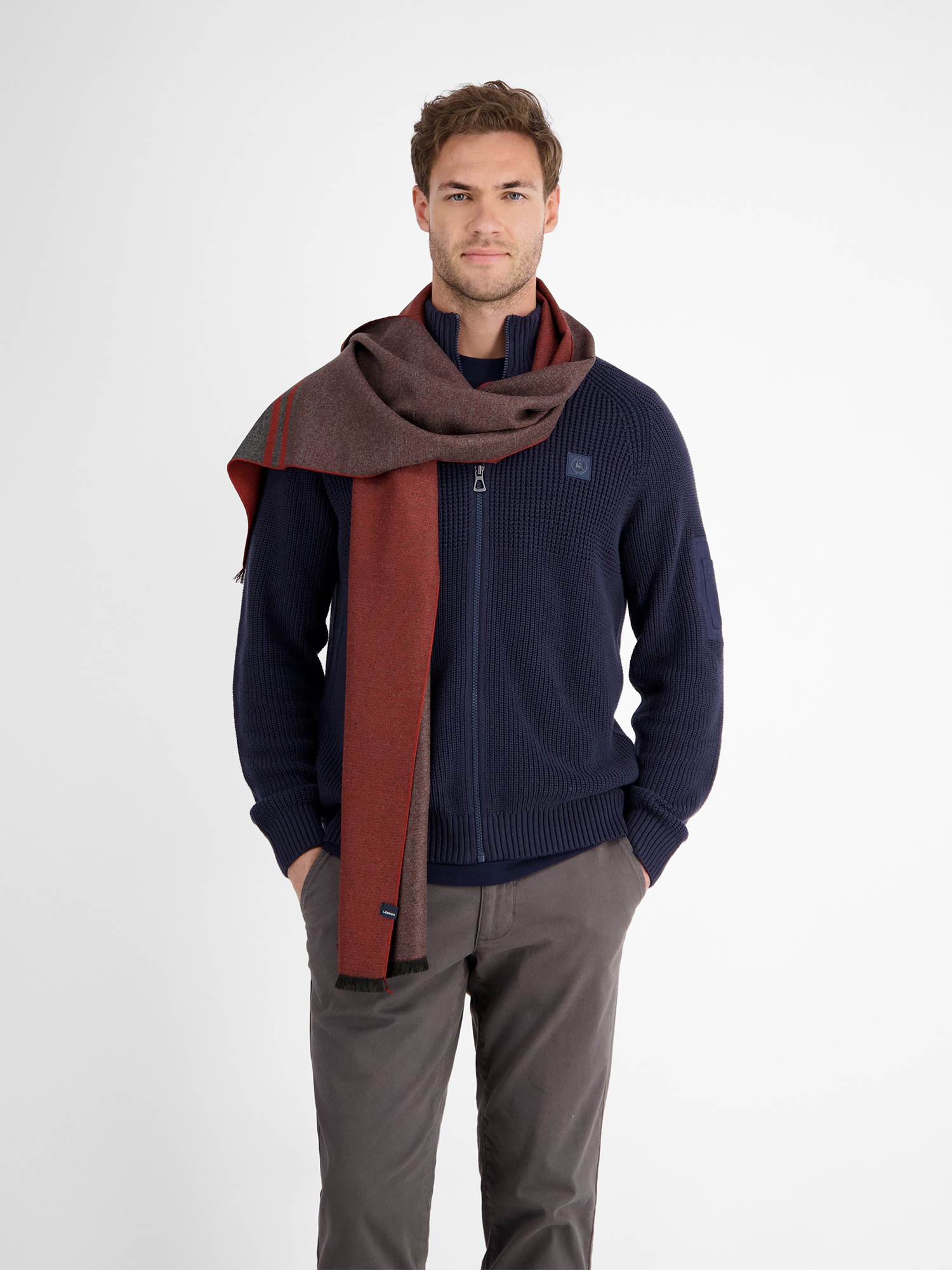 LERROS Schal "Logo-Schal für Herren" günstig online kaufen