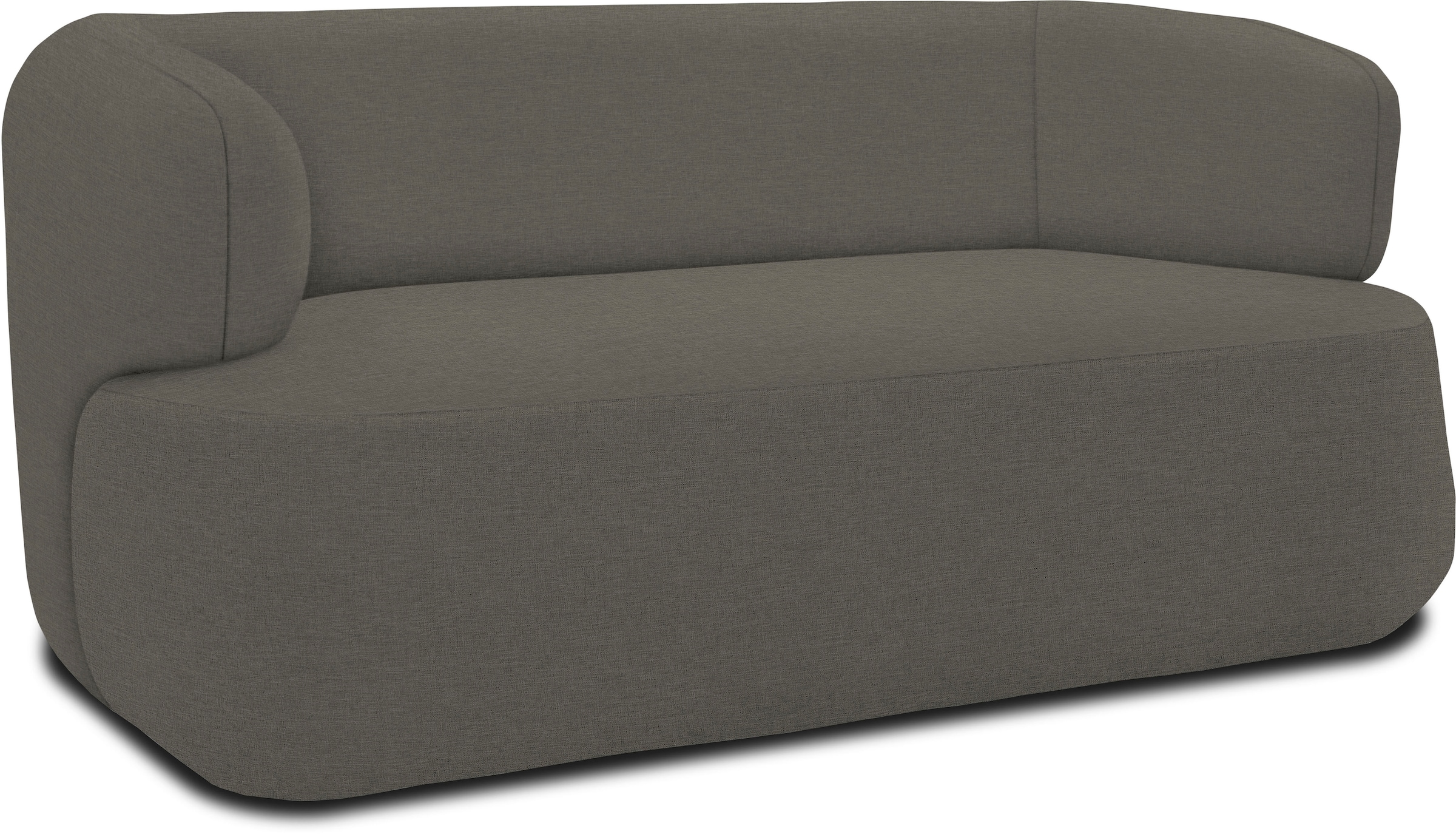 DOMO collection 2-Sitzer »800012 Designsofa, komfortabel und elegant, organische Formensprache«, Formschöner 2-Sitzer