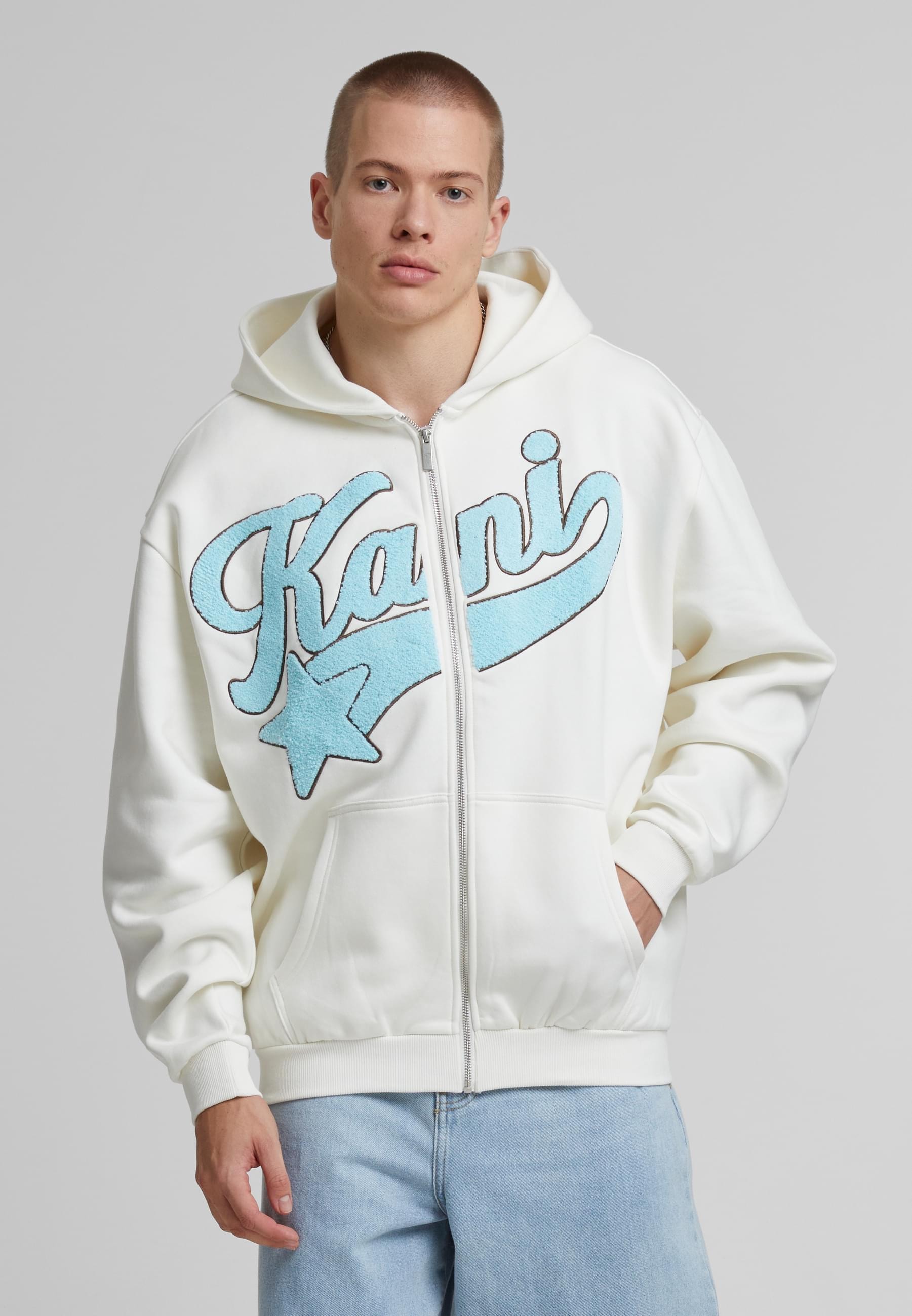 Karl Kani Sweatjacke »Karl Kani Karl Kani Kani Star Logo Os Full Zip Hoodie«