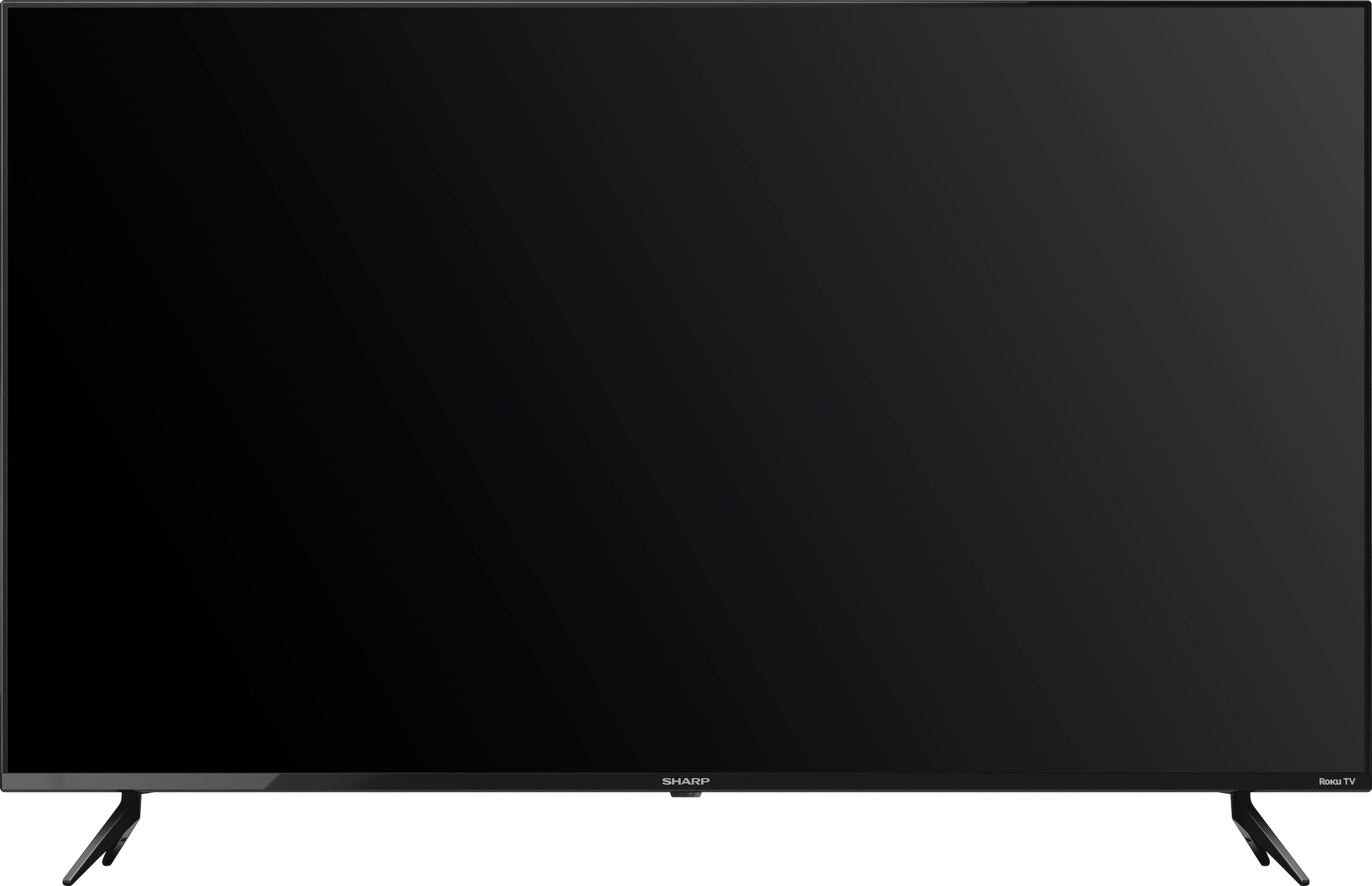 Sharp LED-Fernseher »4T-C50FJx«, 126 cm/50 Zoll, 4K Ultra HD, Smart-TV, Roku  TV nur in Deutschland verfügbar, Rahmenlos, HDR10, Dolby Digital | BAUR
