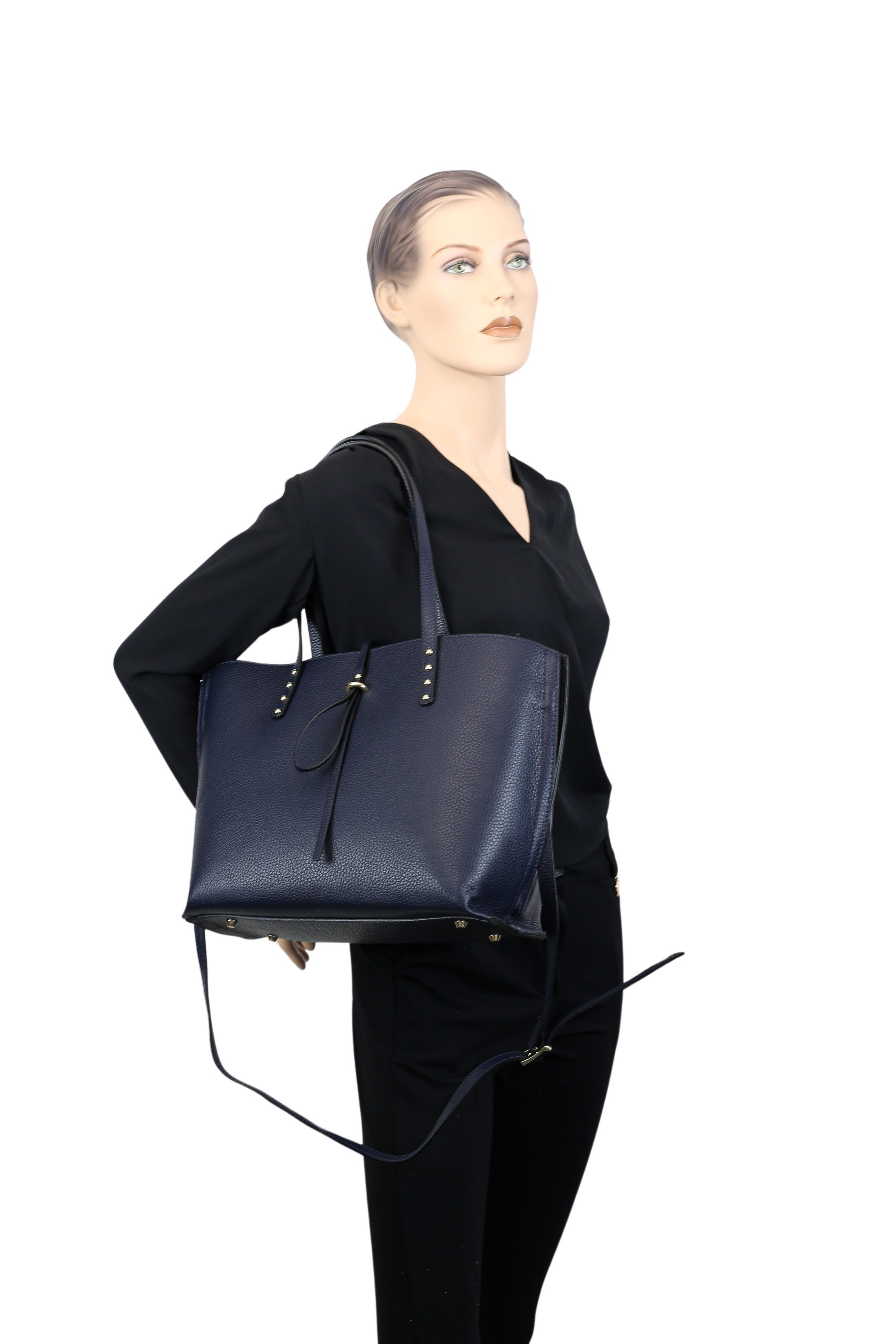 COLLEZIONE ALESSANDRO Schultertasche »Ravenna«, aus weichem Leder, Made in Italy